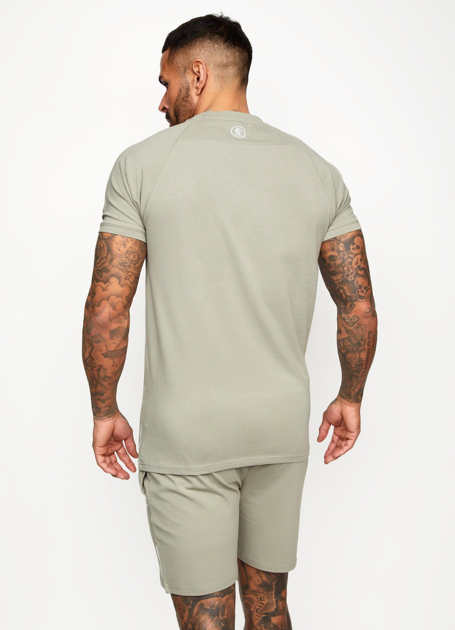 Gym King Pro Jersey Tee - Soft Khaki sold by The Gym King product image thumbnail 9