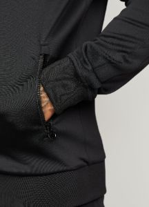 Gym King Poly Tracksuit Top - Black sold by The Gym King