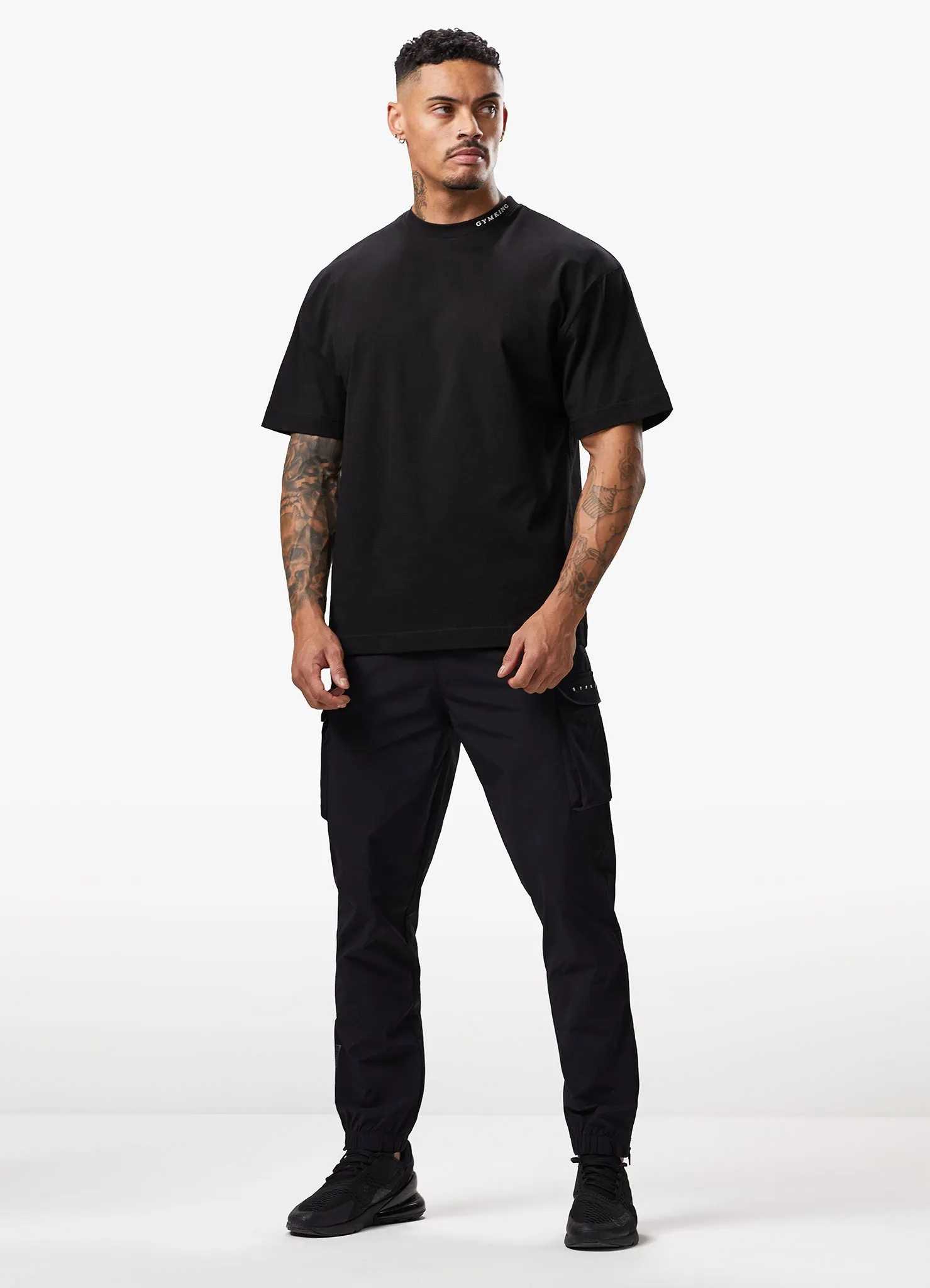 Gym King Alpha Tee - Black sold by The Gym King product image thumbnail 4