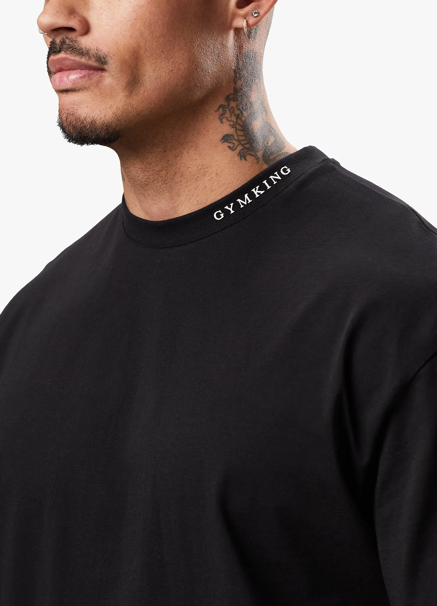 Gym King Alpha Tee - Black sold by The Gym King product image thumbnail 3