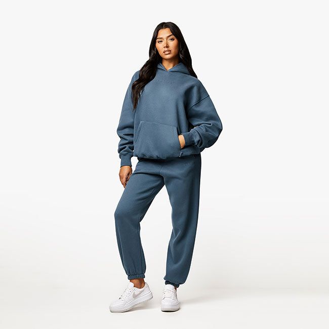 Gym King Luxe Tracksuit - Twilight Blue sold by The Gym King product image thumbnail 2