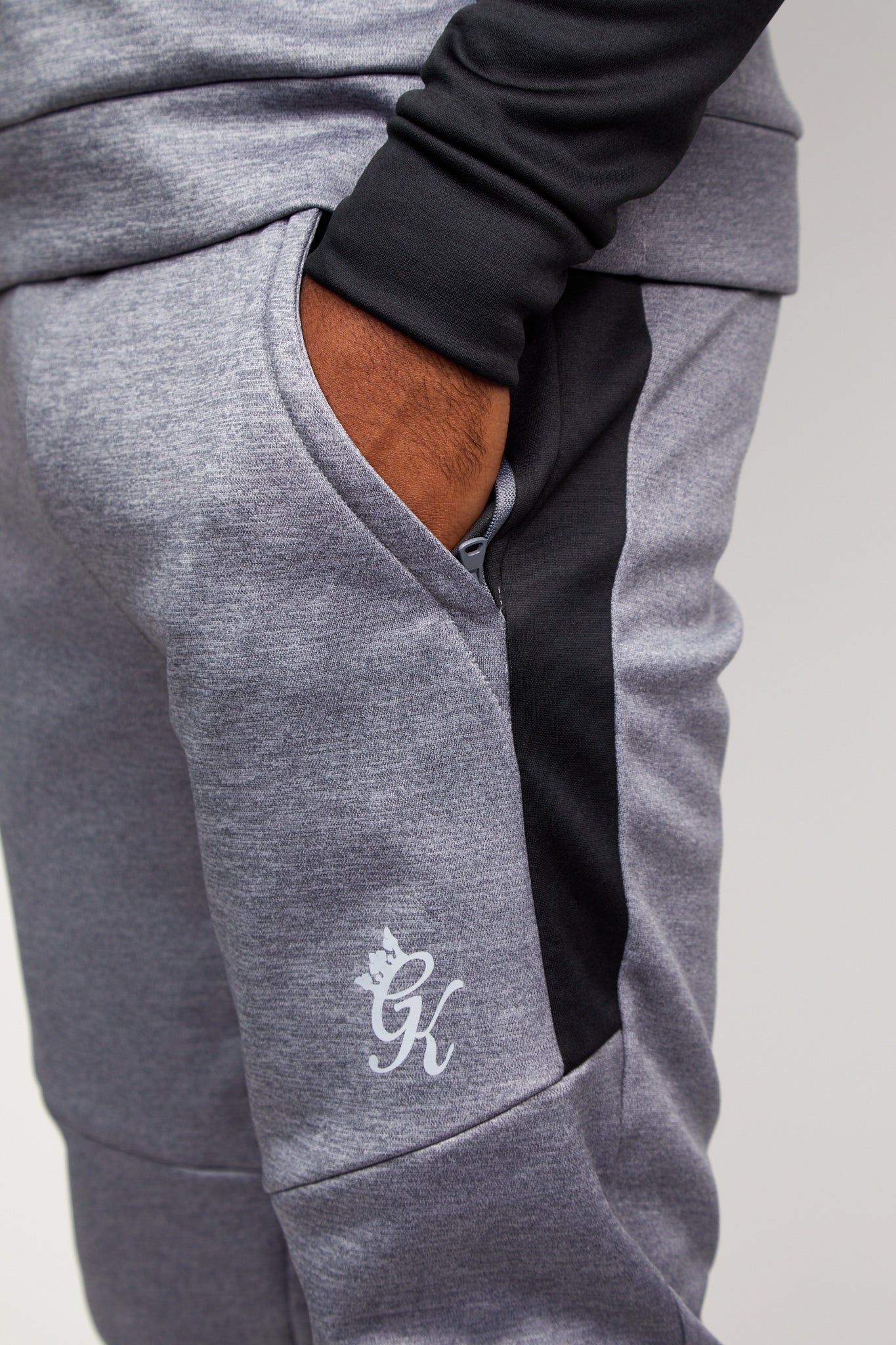 Gym King Walker Jogger - Mid Grey Marl sold by The Gym King product image thumbnail 5