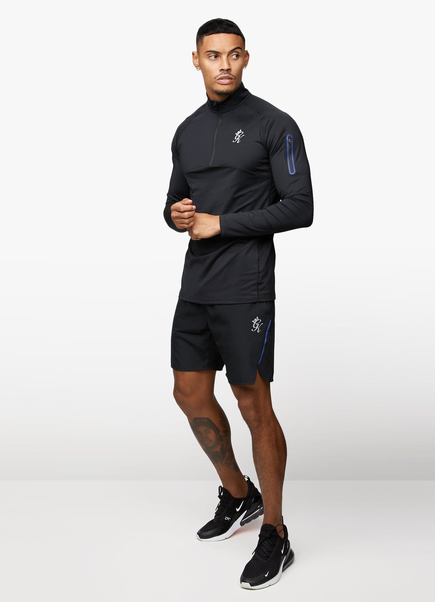 Gym King Flex 1/4 Zip - Black sold by The Gym King product image thumbnail 8