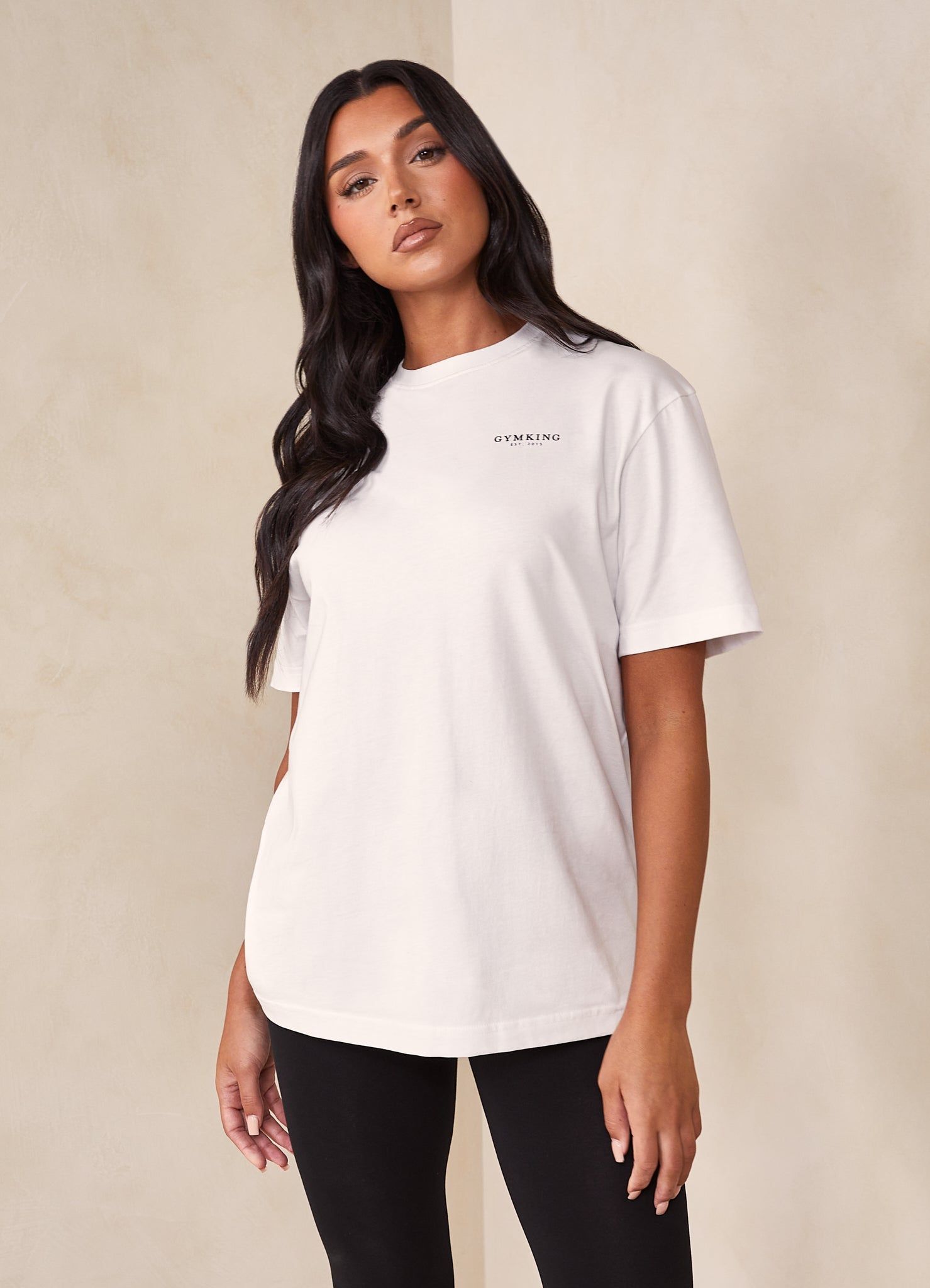 Gym King Established BF Tee - White sold by The Gym King product image thumbnail 4