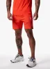 Gym King Flex 6" Short - Chilli Red/White sold by The Gym King