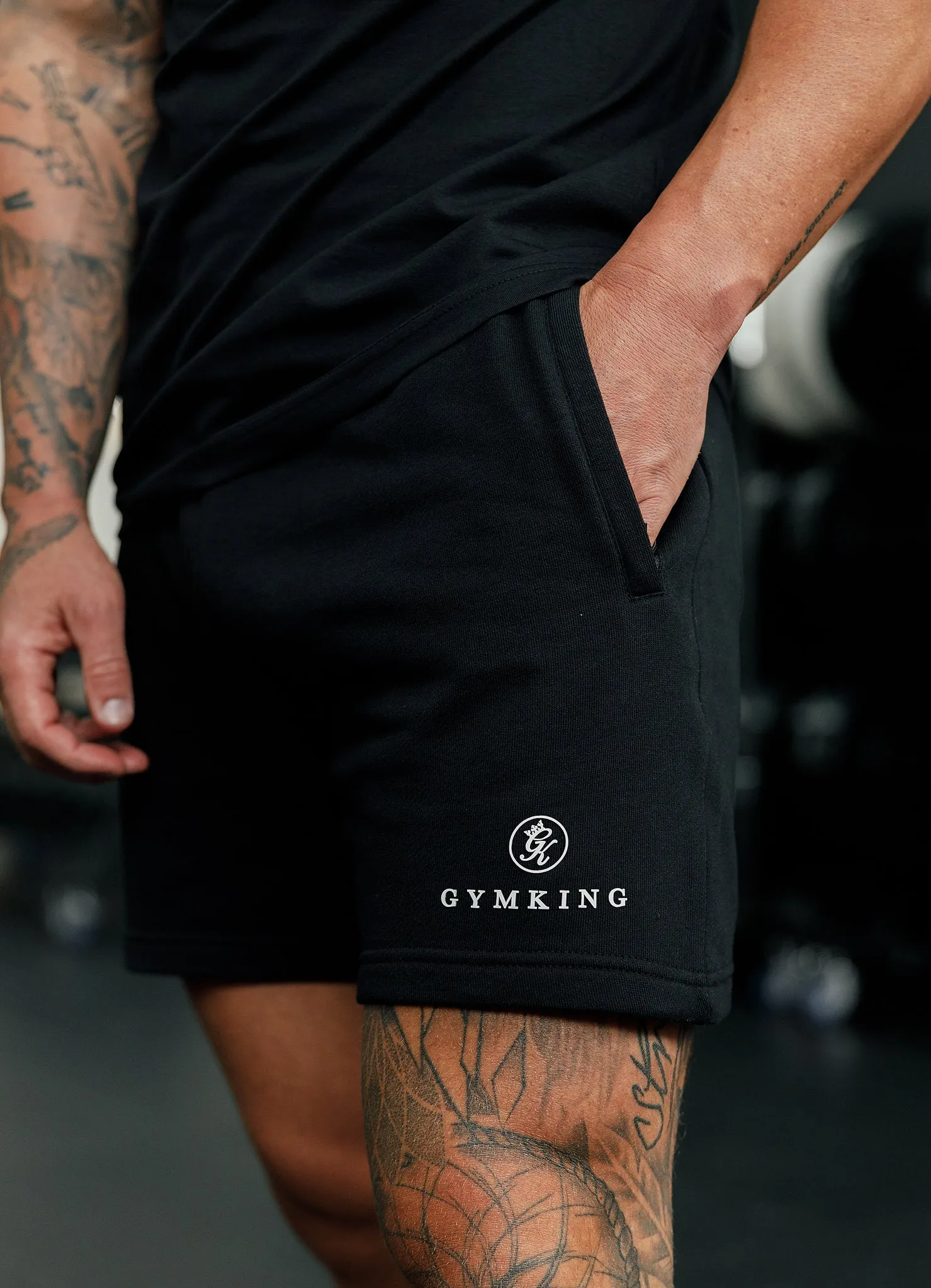 Gym King Pro Classic Short - Black sold by The Gym King