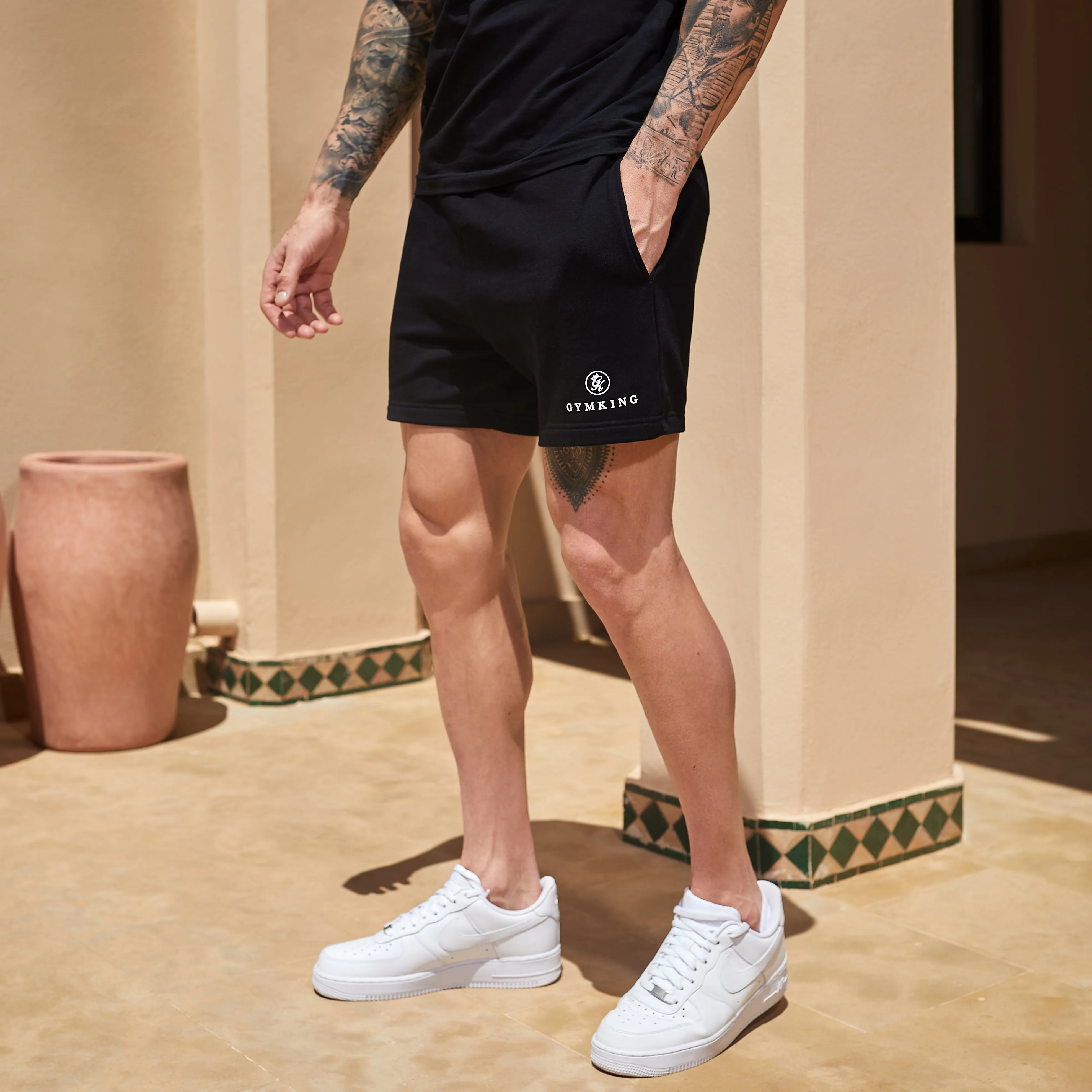 Gym King Pro Classic Short - Black sold by The Gym King product image thumbnail 2