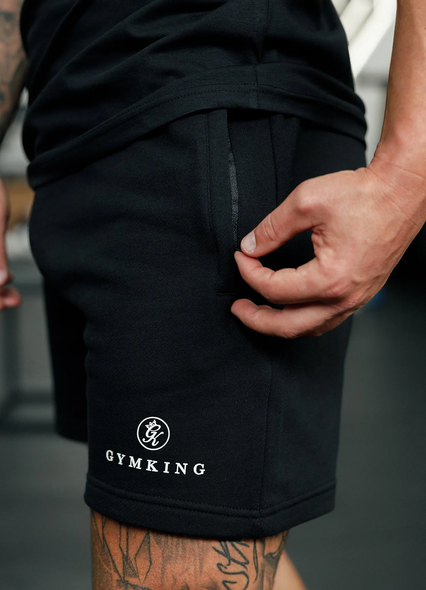 Gym King Pro Classic Short - Black sold by The Gym King product image thumbnail 5