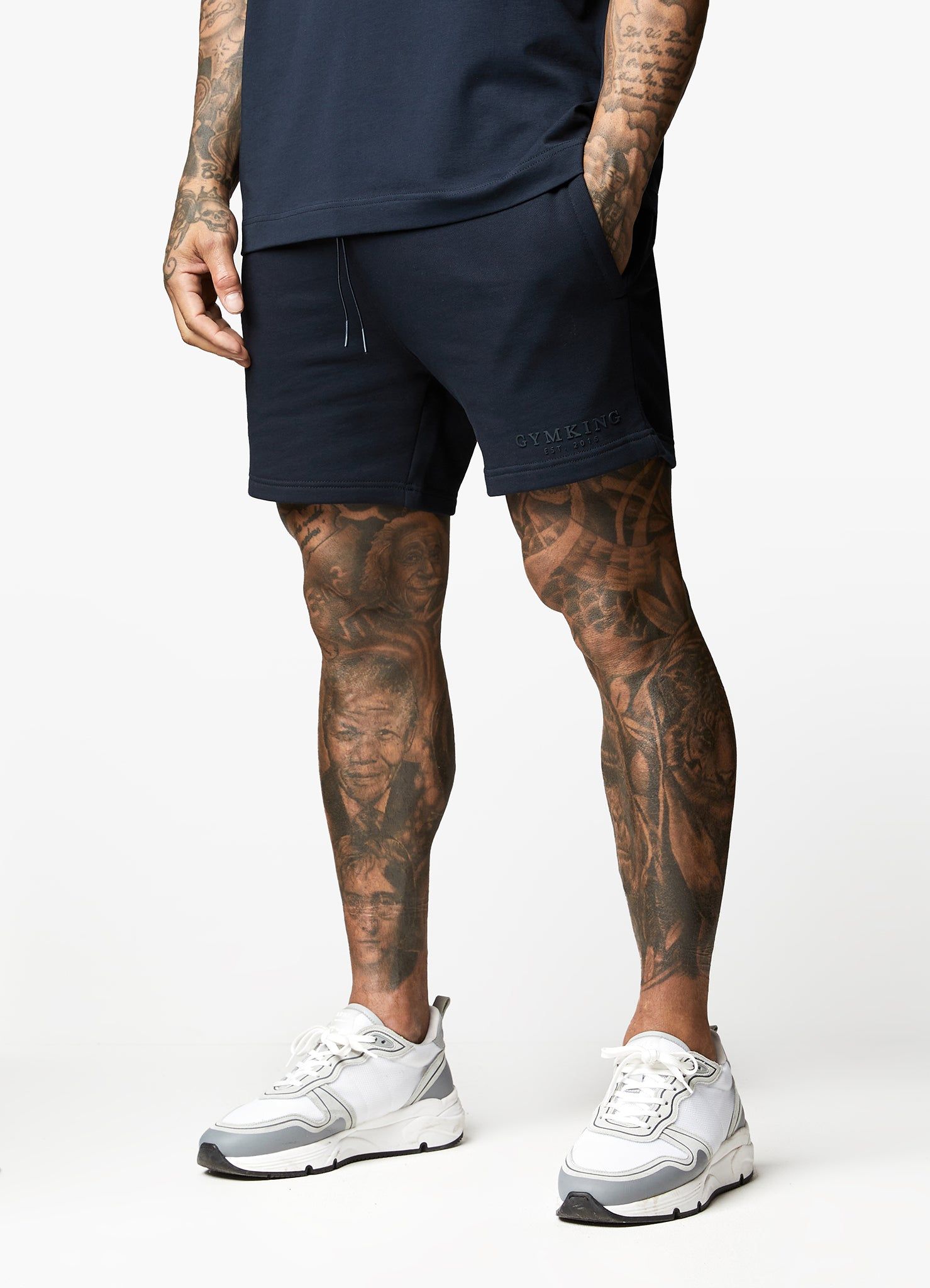 Gym King Est. Legacy Short - Navy sold by The Gym King product image thumbnail 7