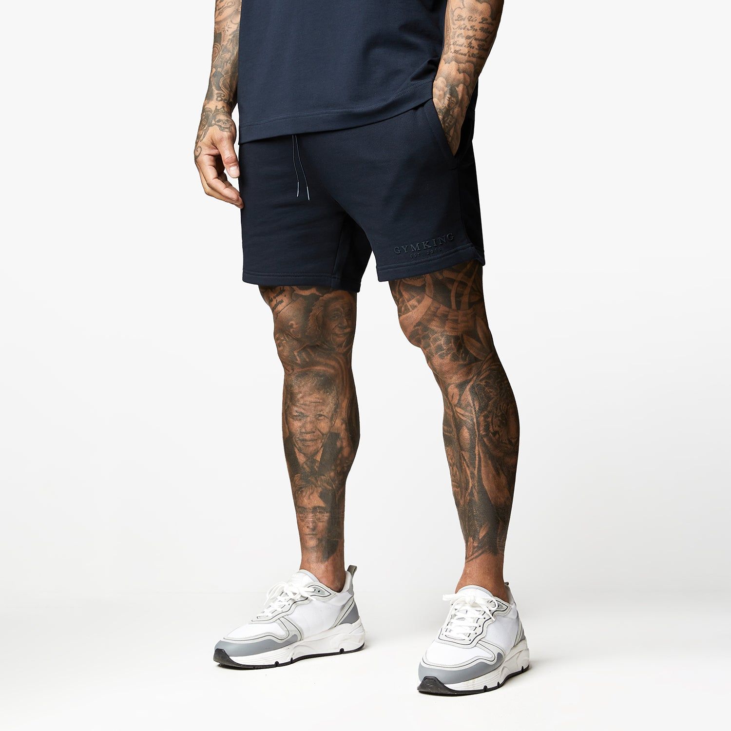 Gym King Est. Legacy Short - Navy sold by The Gym King product image thumbnail 2