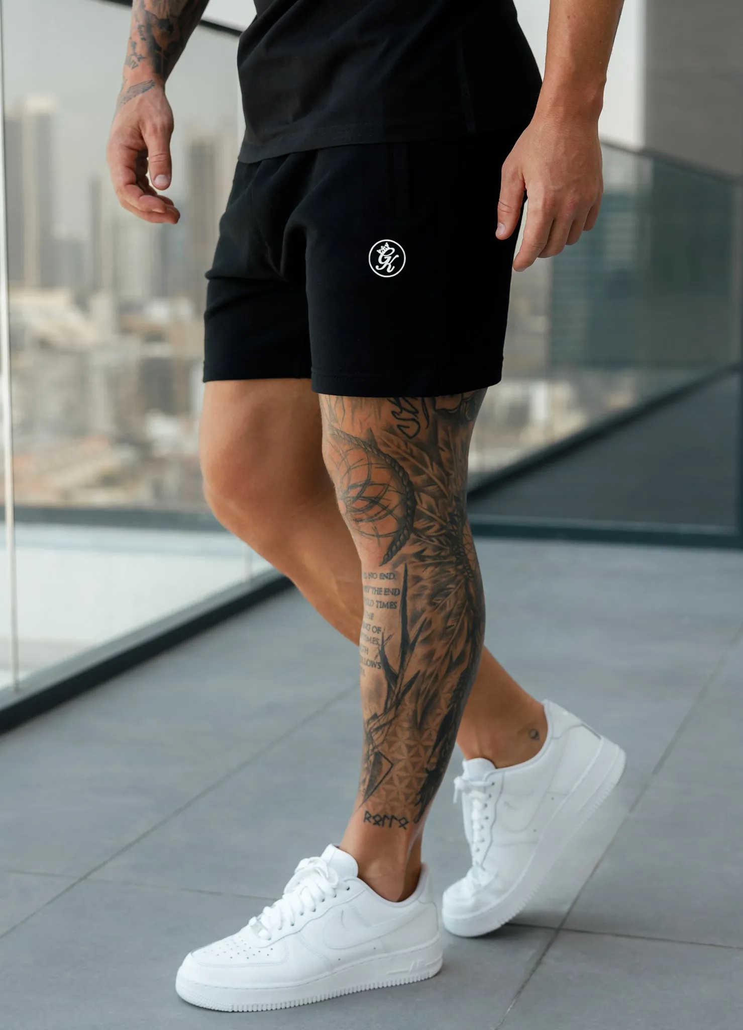 Gym King Pro Jersey Short - Black sold by The Gym King