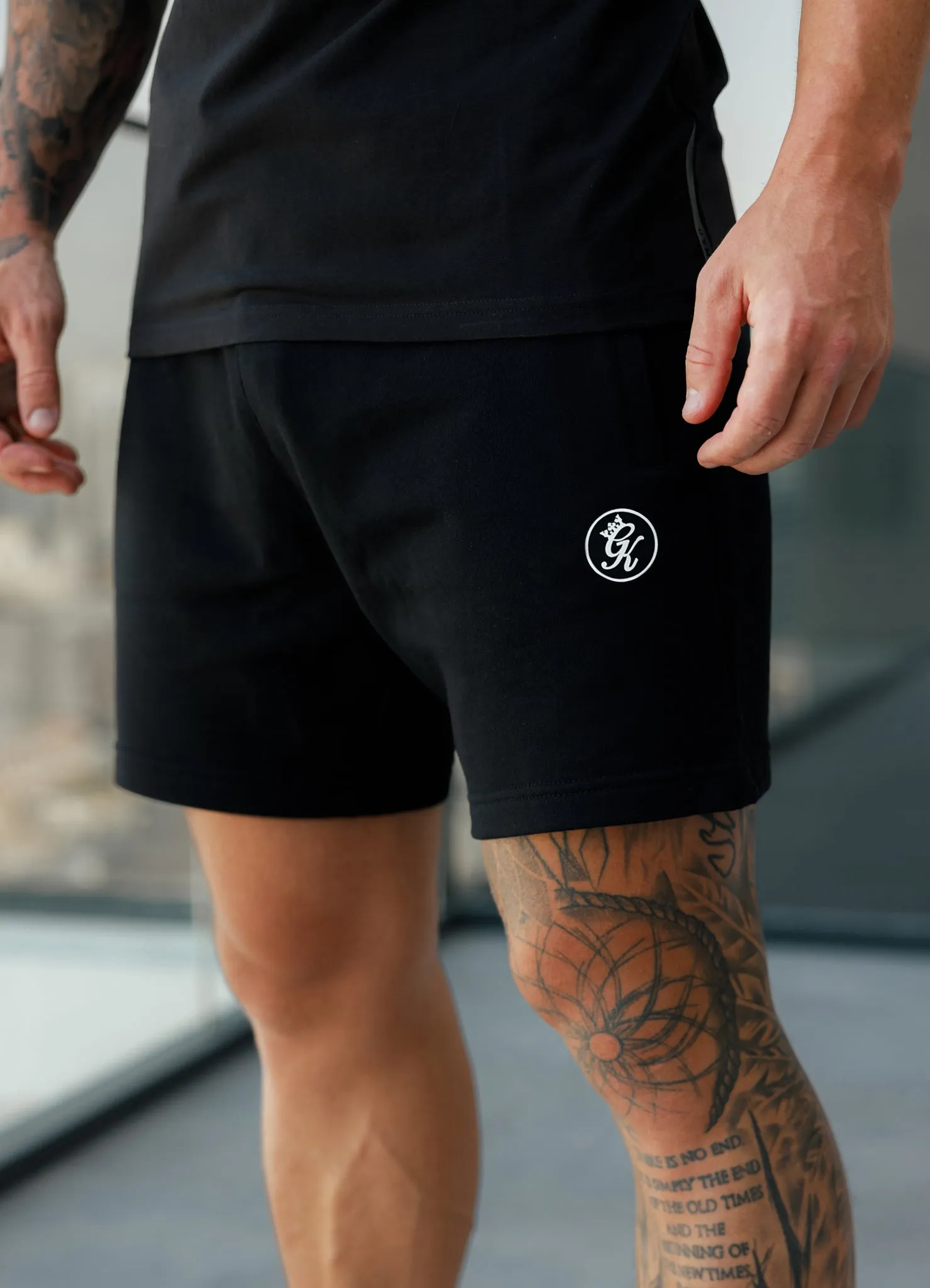 Gym King Pro Jersey Short - Black sold by The Gym King product image thumbnail 4