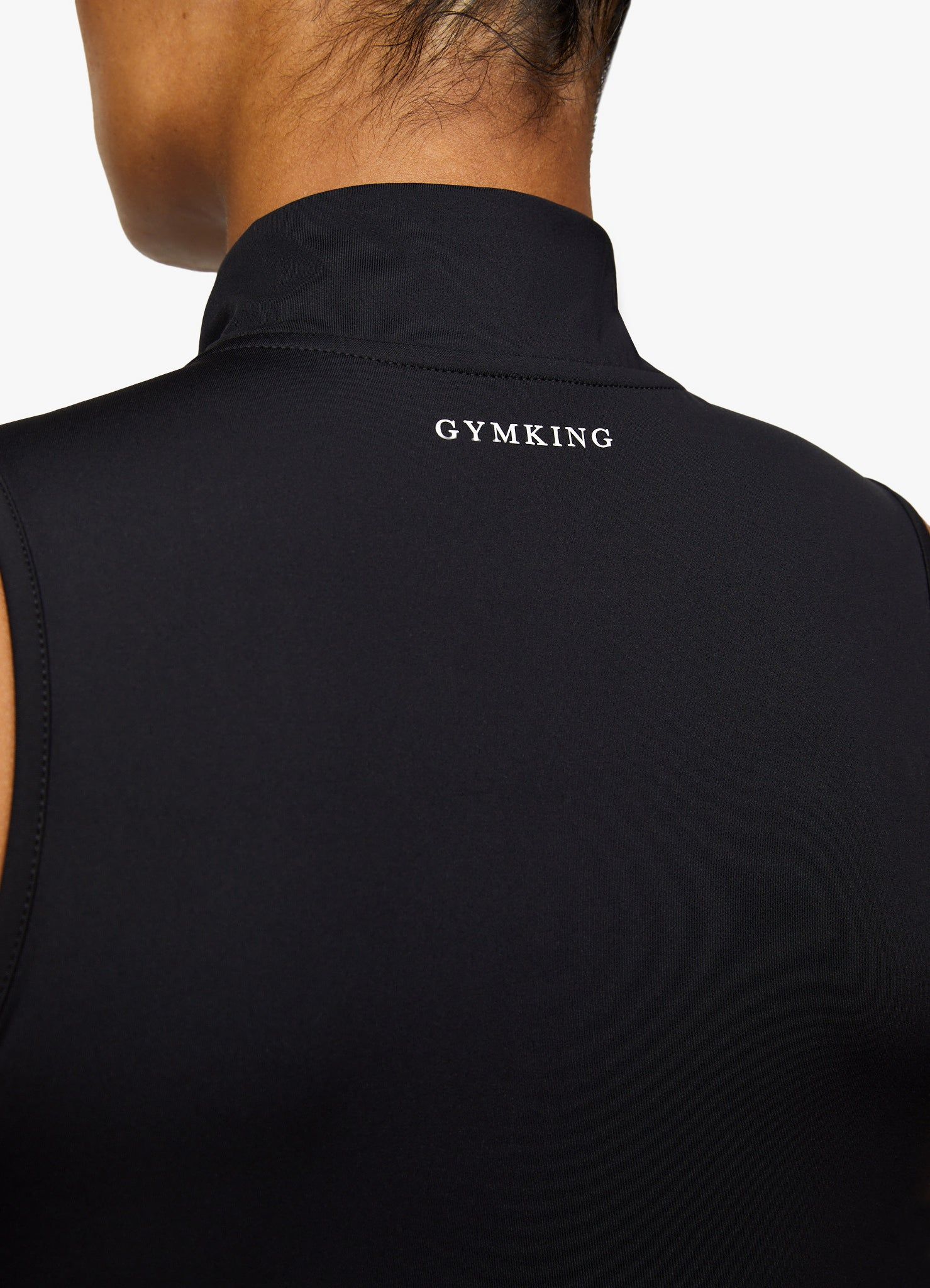 Gym King 365 1/4 Zip Tank - Black sold by The Gym King product image thumbnail 5