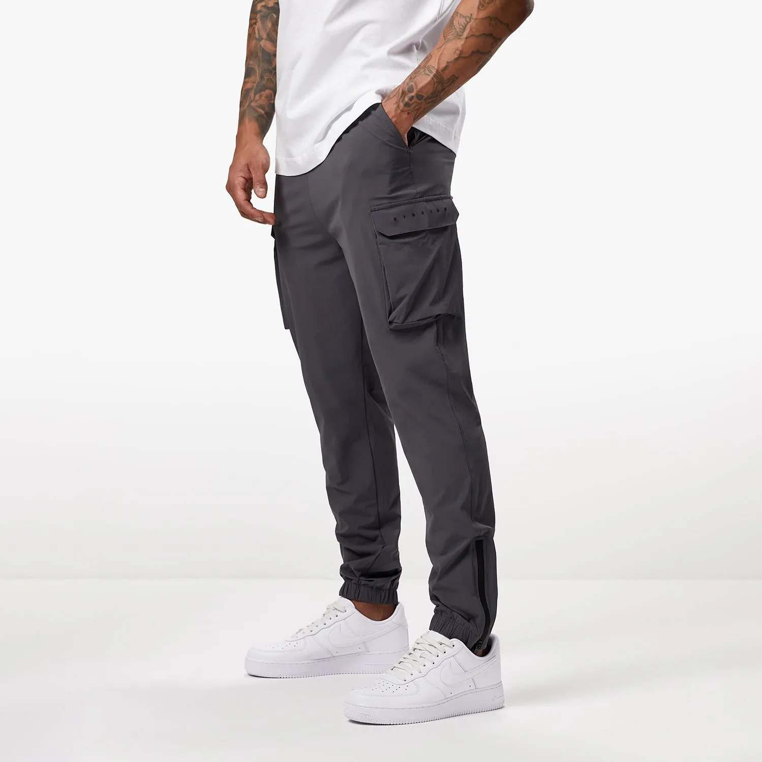 Gym King Rebellion Cargo Jogger - Graphite sold by The Gym King product image thumbnail 2