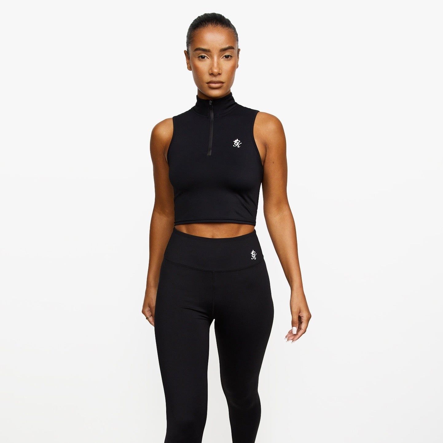 Gym King 365 1/4 Zip Tank - Black sold by The Gym King product image thumbnail 2