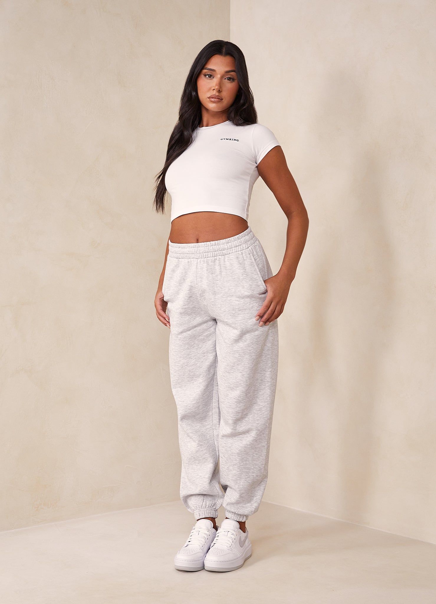 Gym King 365 Fitted Tee - White sold by The Gym King product image thumbnail 4