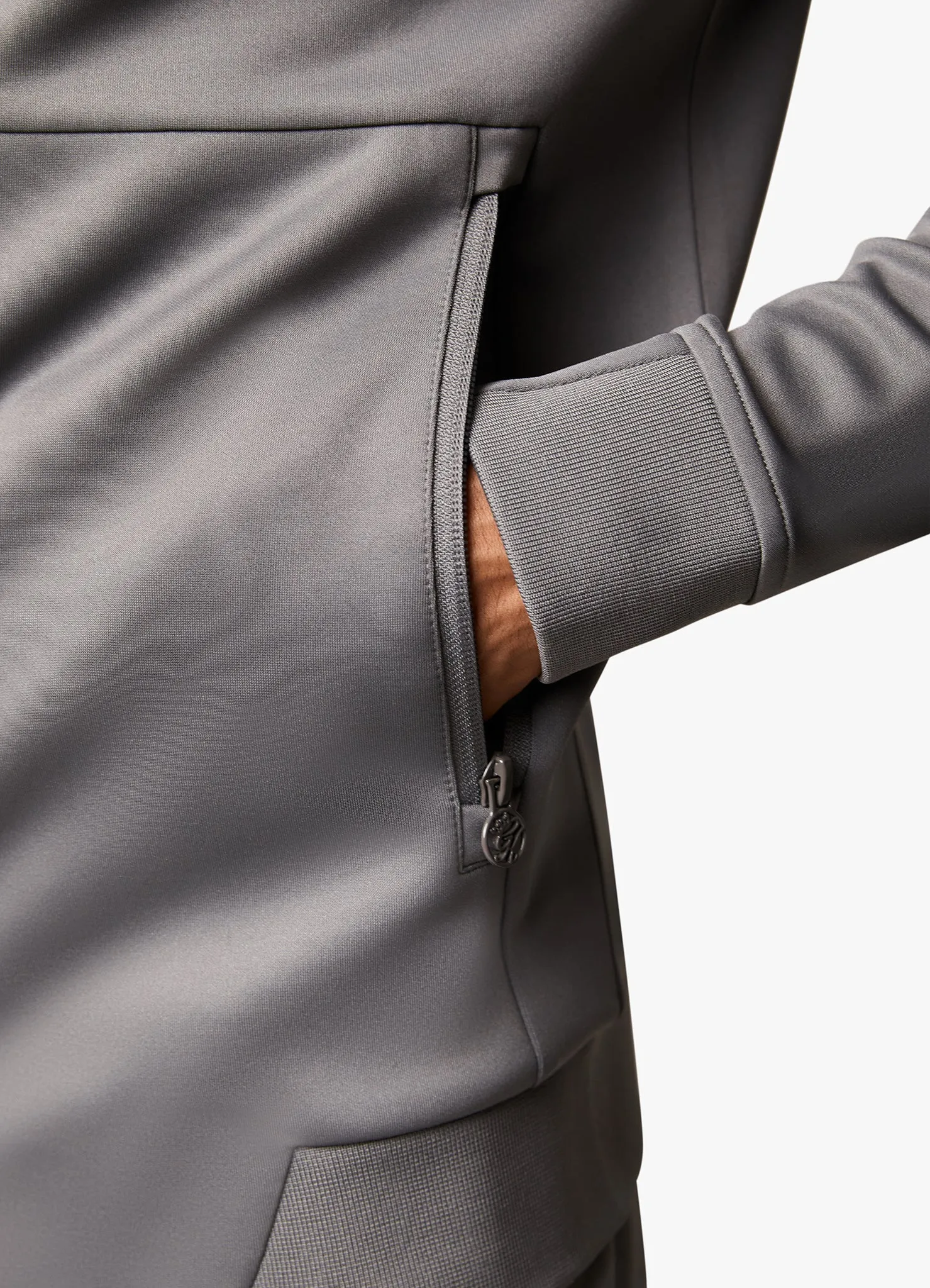 Gym King Core Plus Poly FZ Hood - Grey sold by The Gym King product image thumbnail 5