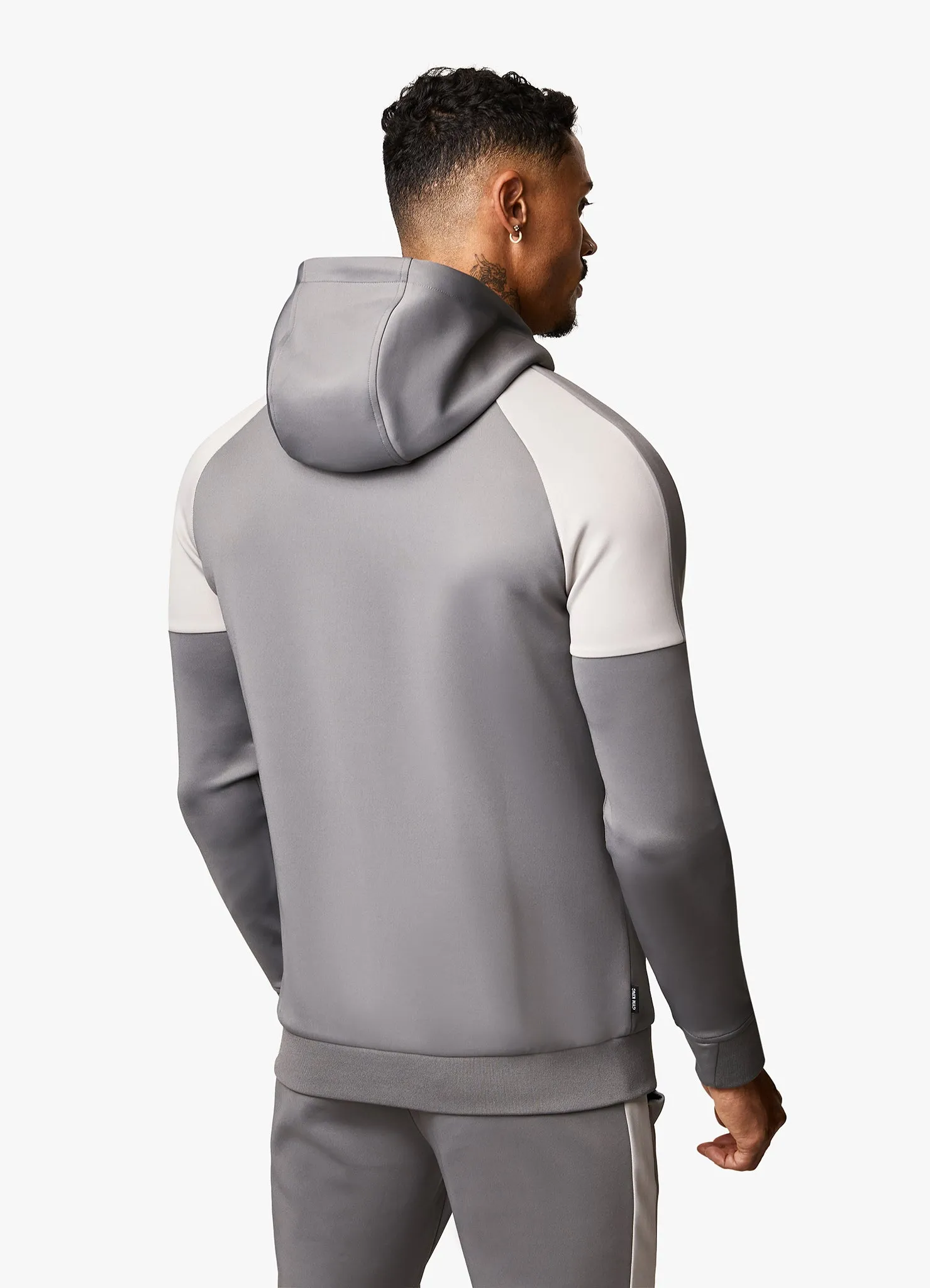 Gym King Core Plus Poly FZ Hood - Grey sold by The Gym King product image thumbnail 3