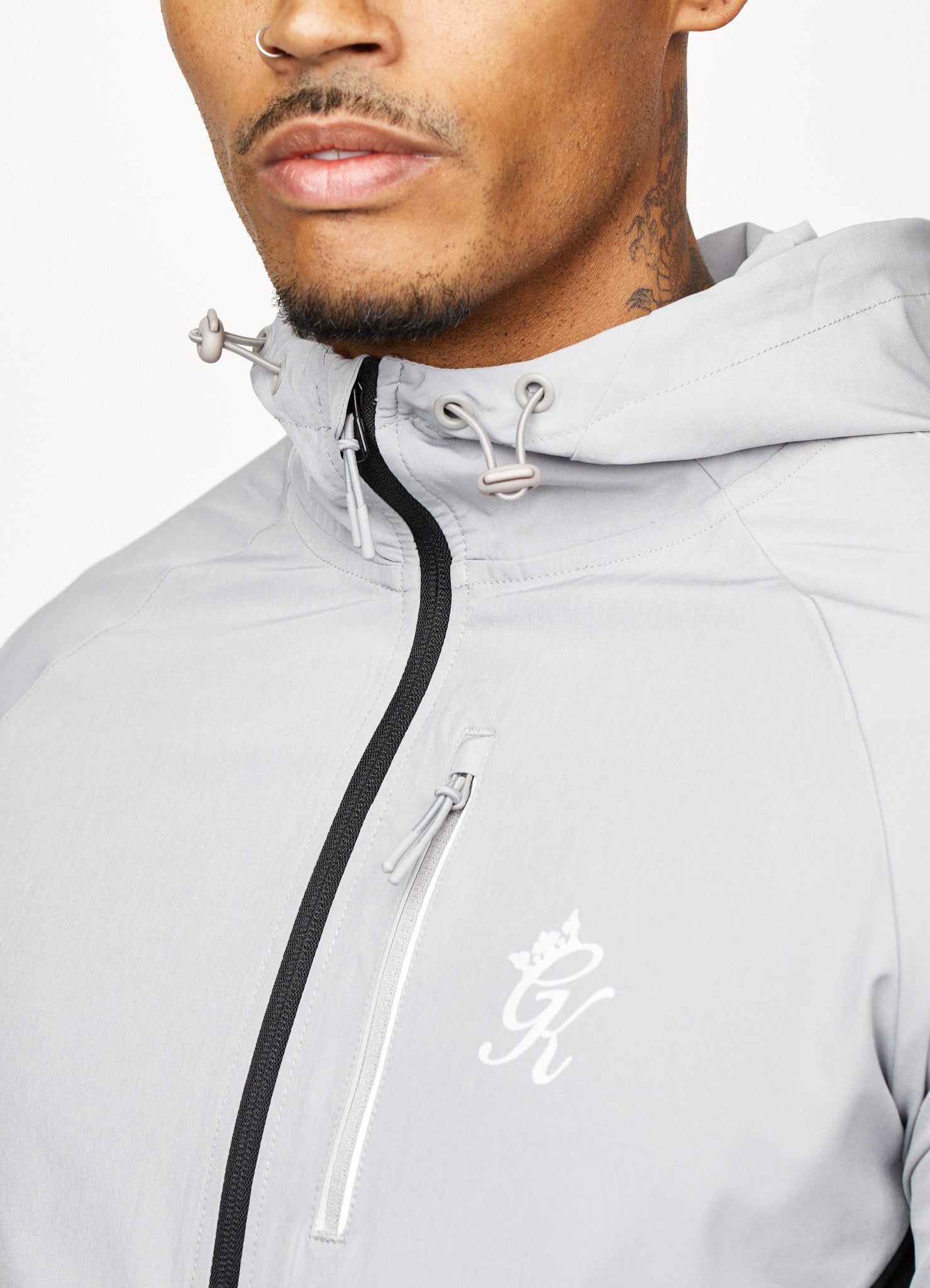 Gym King Impact Fz Hood - Shadow Grey/Black sold by The Gym King product image thumbnail 4