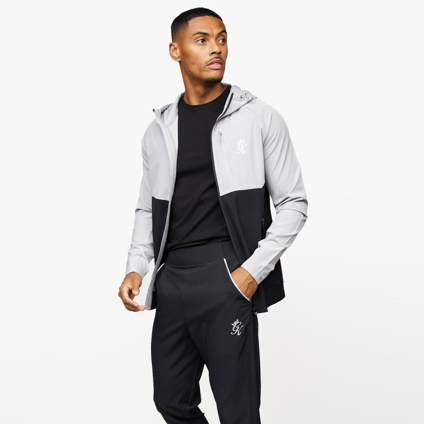 Gym King Impact Fz Hood - Shadow Grey/Black sold by The Gym King product image thumbnail 2