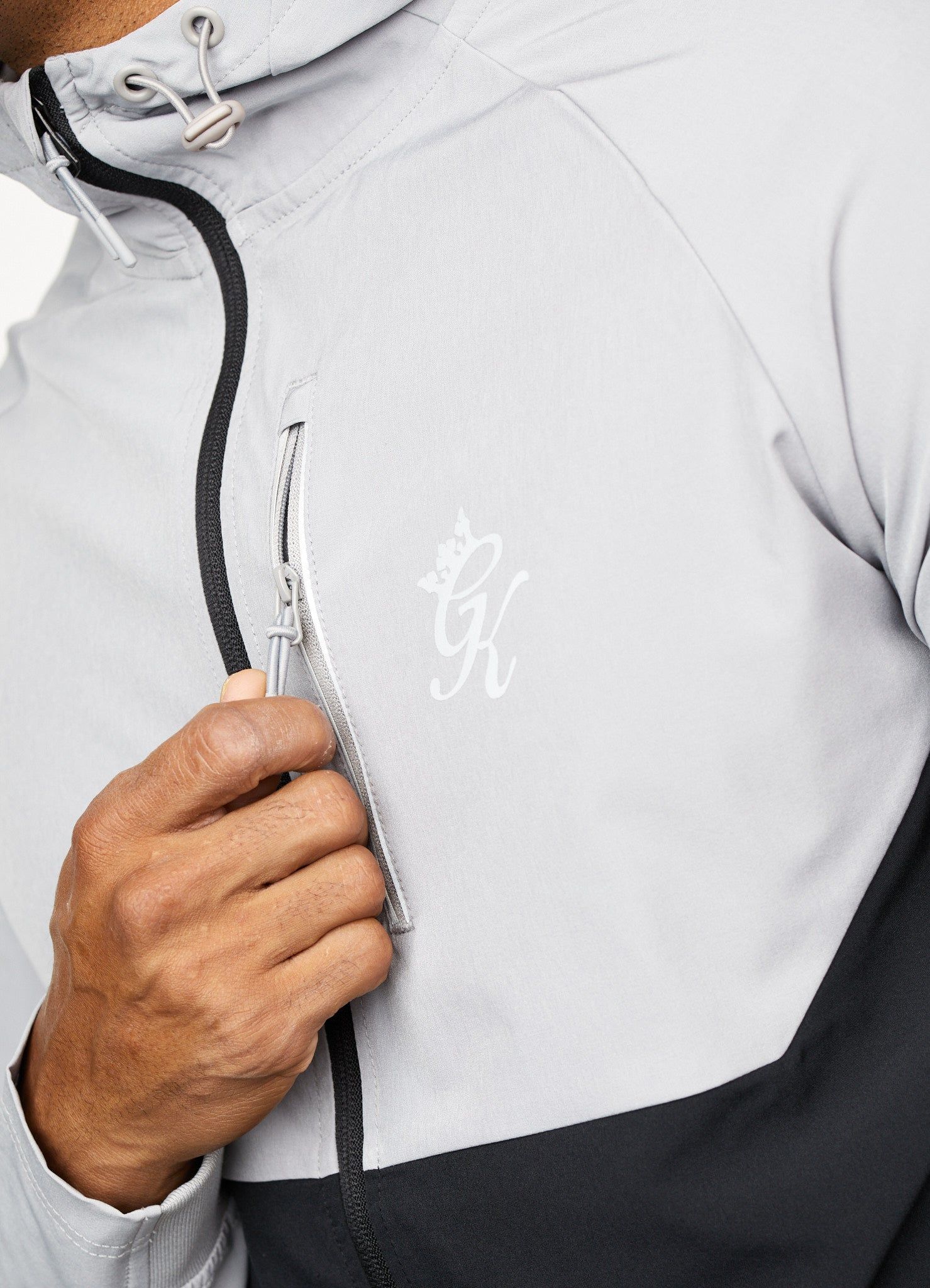 Gym King Impact Fz Hood - Shadow Grey/Black sold by The Gym King product image thumbnail 5