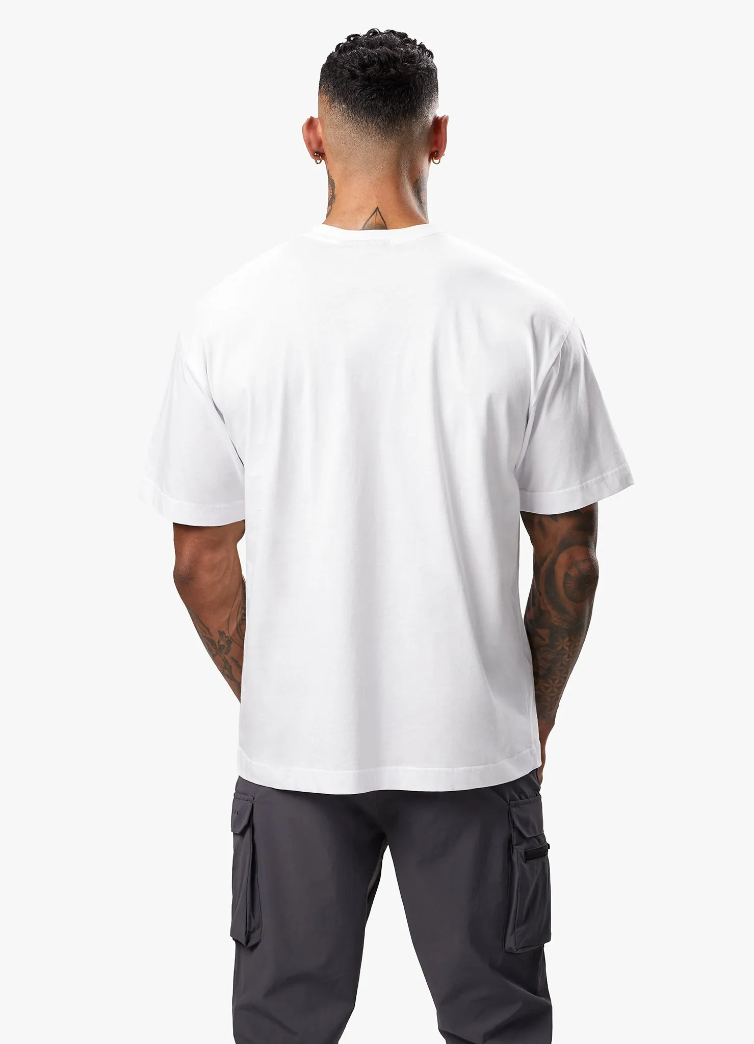 Gym King Alpha Tee - White sold by The Gym King product image thumbnail 4