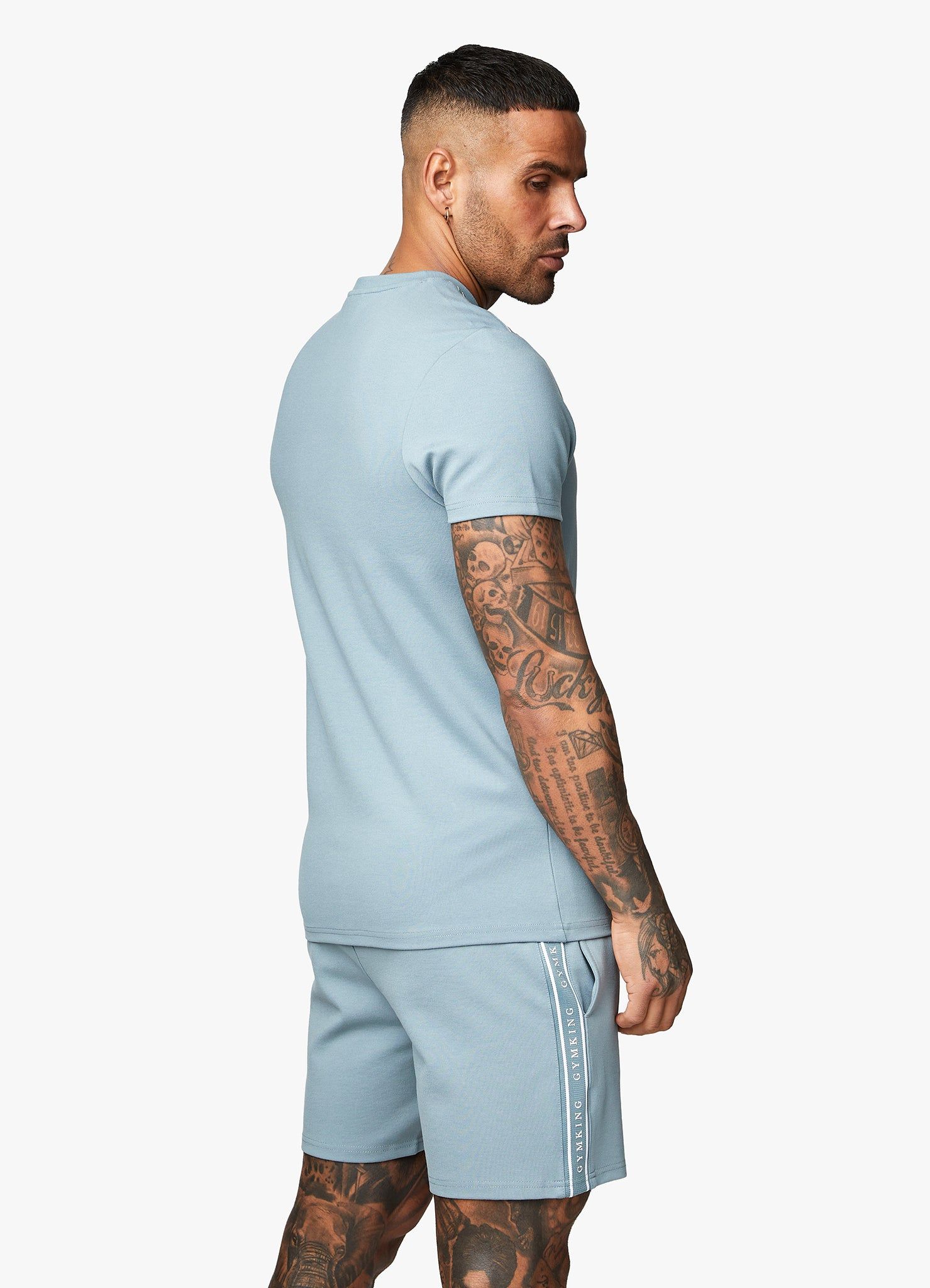 Gym King Signature Taped Tee - Sage sold by The Gym King product image thumbnail 6