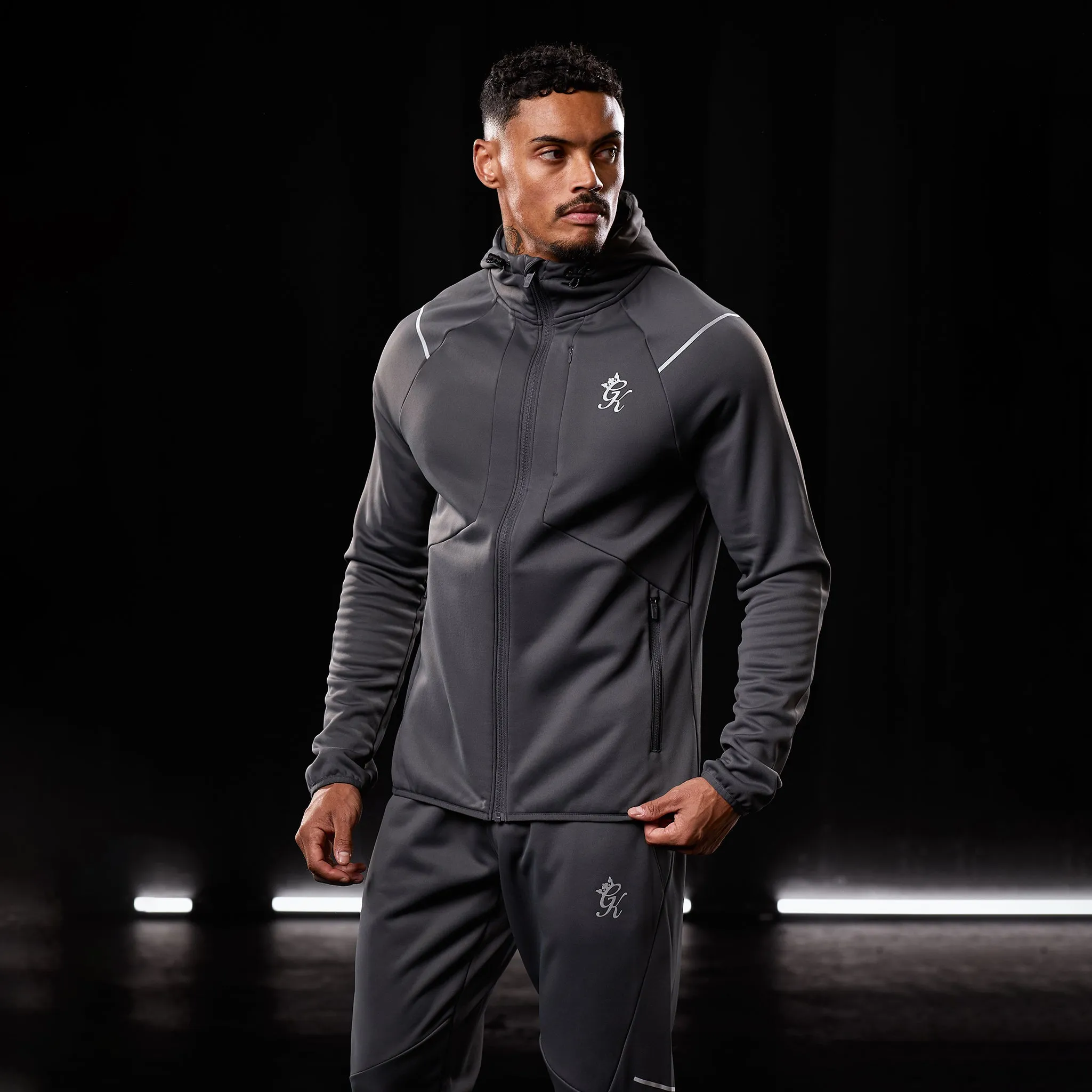 Gym King Reflect Poly FZ Hood - Graphite sold by The Gym King product image thumbnail 2