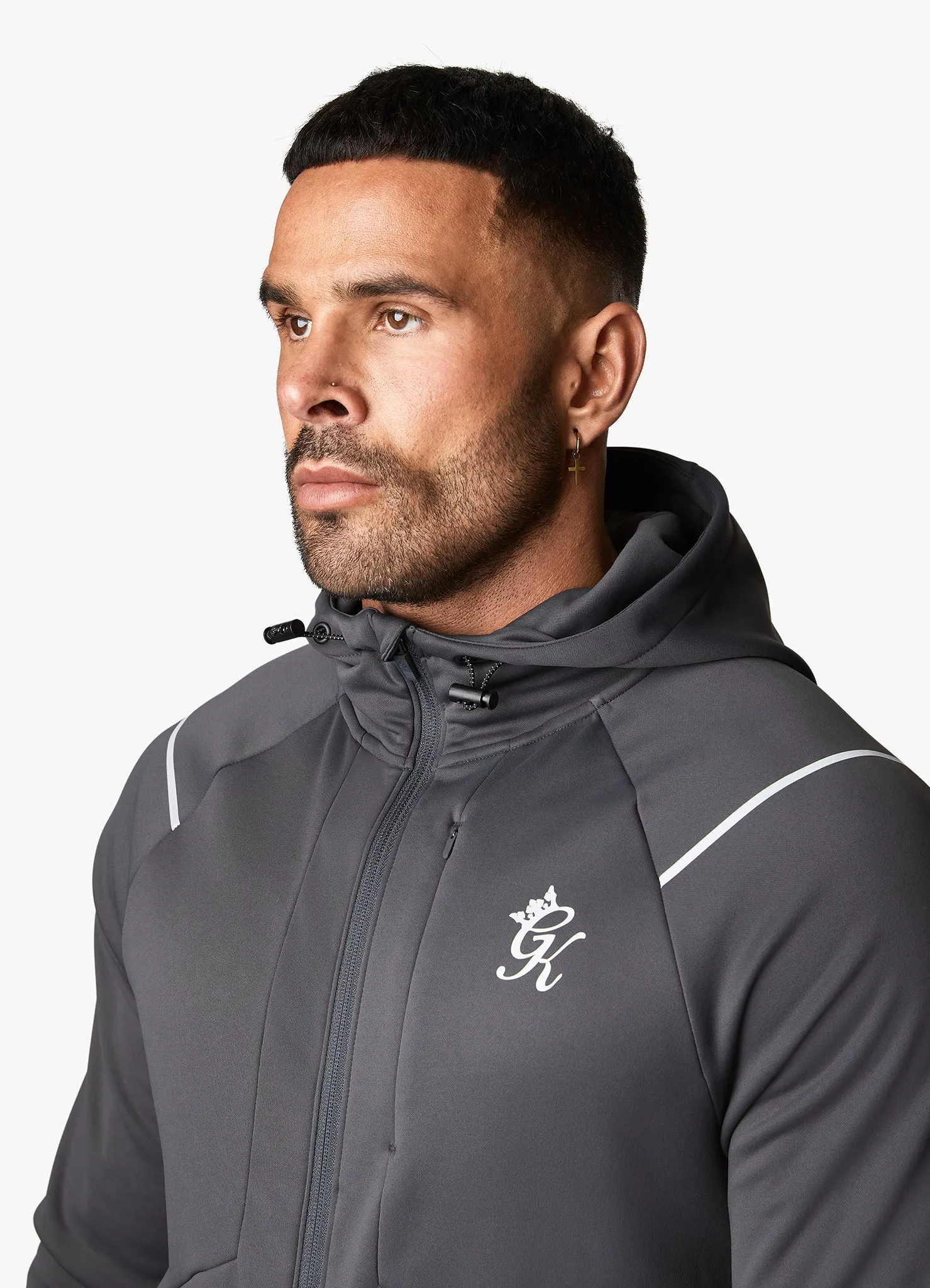 Gym King Reflect Poly FZ Hood - Graphite sold by The Gym King product image thumbnail 4