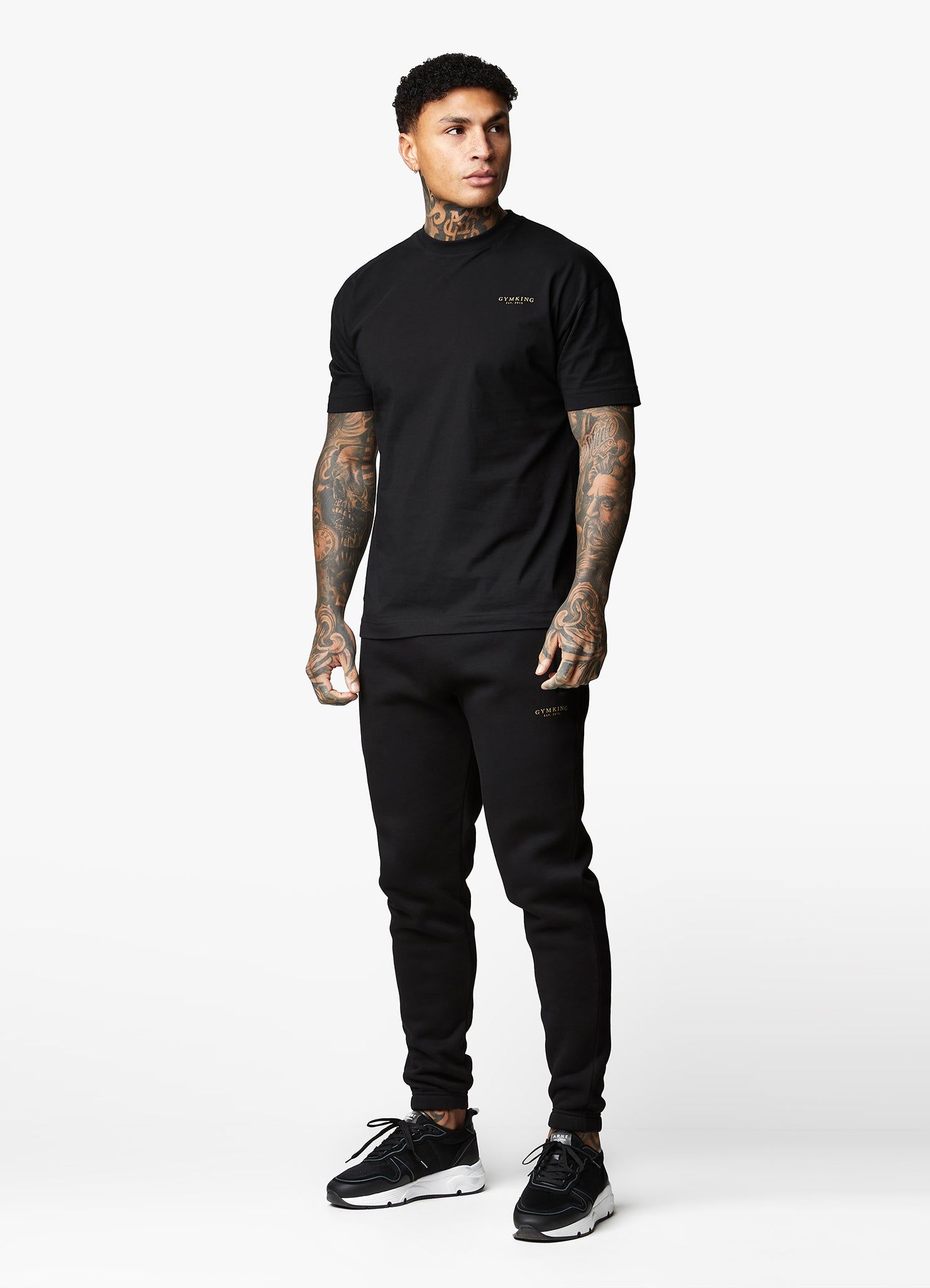 Gym King Limited Edition Established Jogger - Black/Gold sold by The Gym King product image thumbnail 4