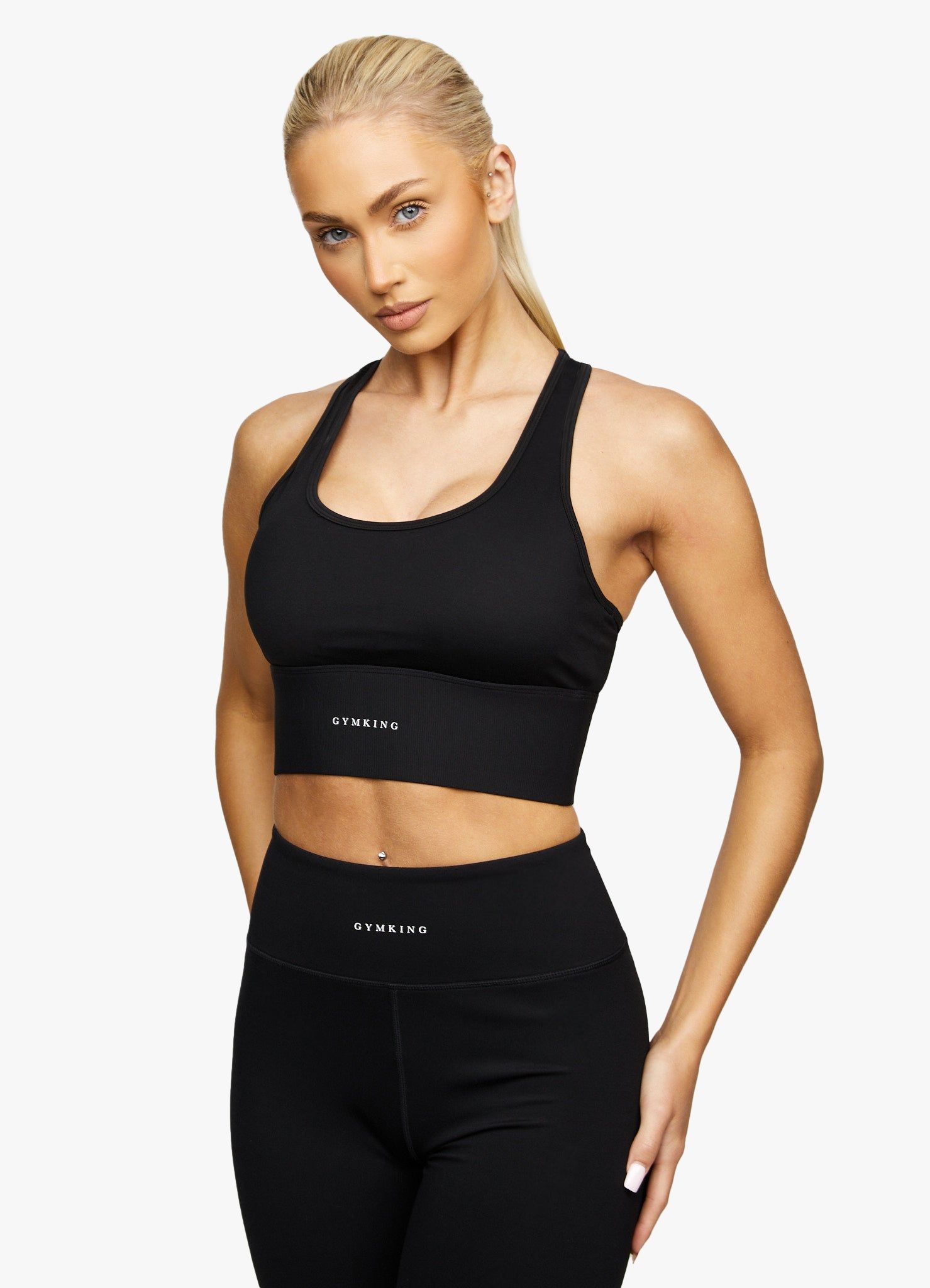 Gym King Elite Sports Bra - Black sold by The Gym King
