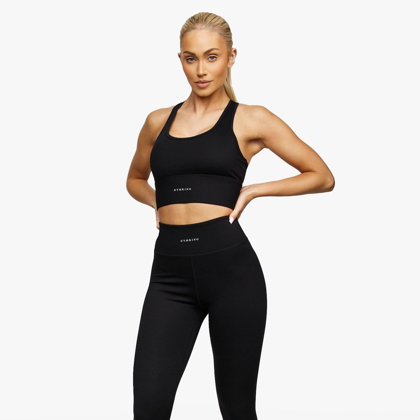 Gym King Elite Sports Bra - Black sold by The Gym King product image thumbnail 2