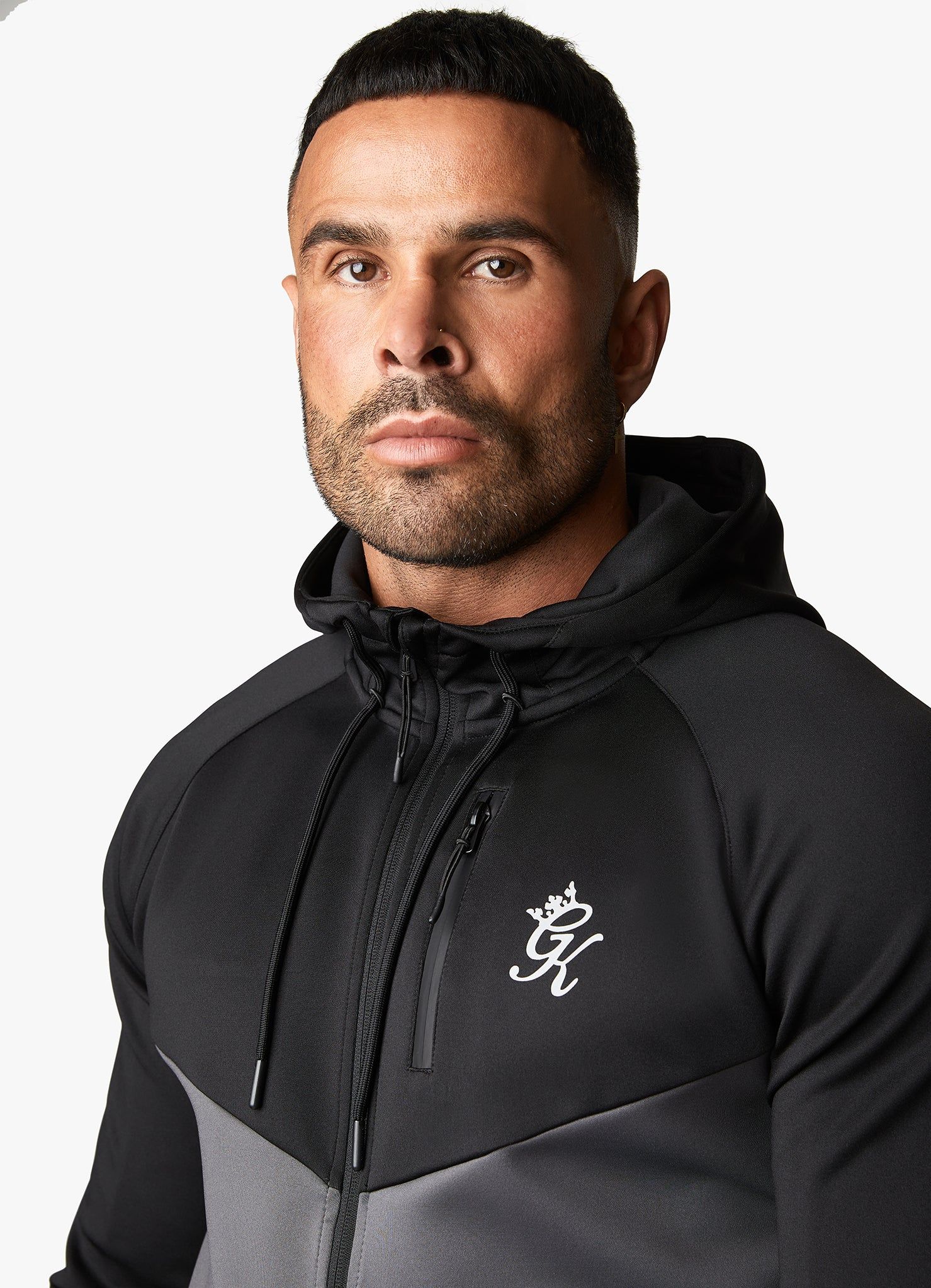Gym King Precision Full Zip Tracksuit - Graphite sold by The Gym King product image thumbnail 8
