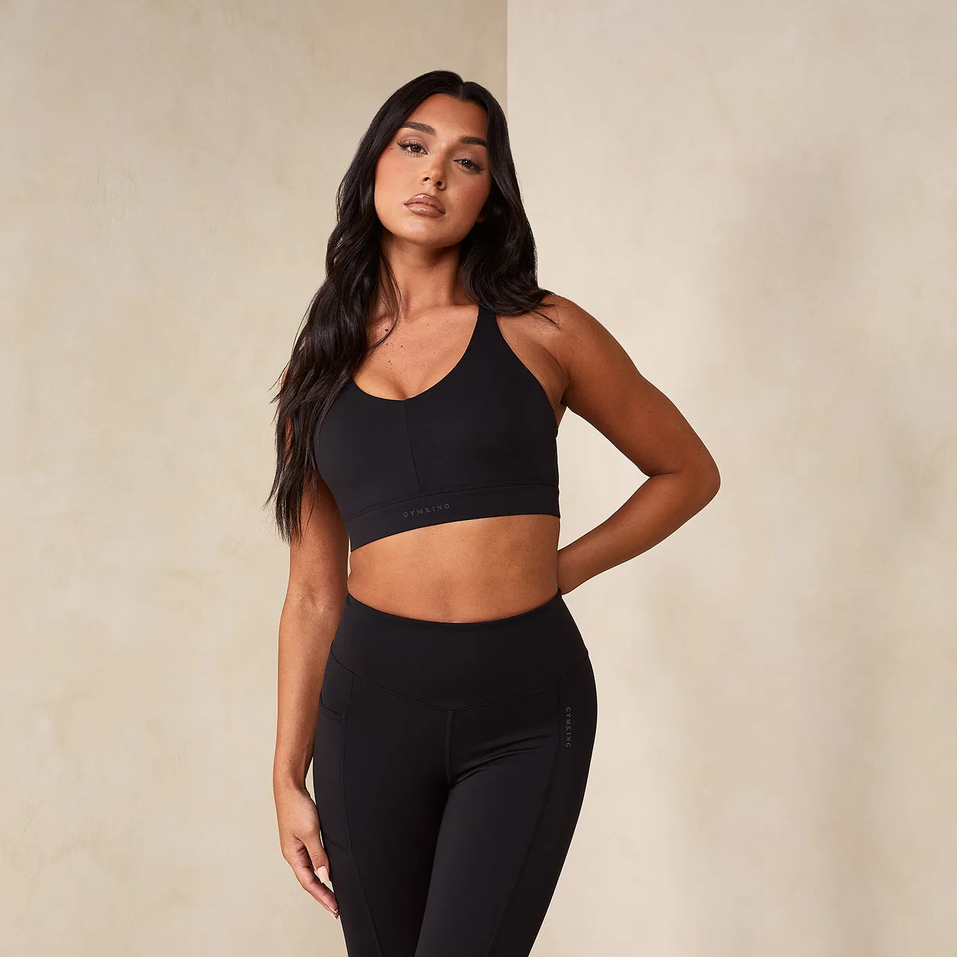 Gym King Incline Bra - Black sold by The Gym King product image thumbnail 2