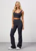 Gym King 365 Rib Flared Legging - Dark Pewter sold by The Gym King