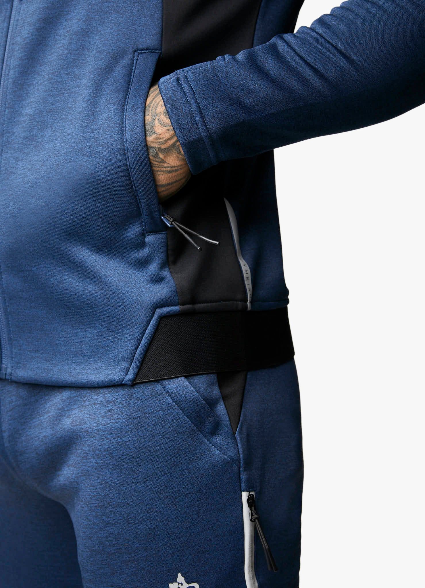 Gym King Endurance Full Zip Hood - Navy/Black sold by The Gym King product image thumbnail 9