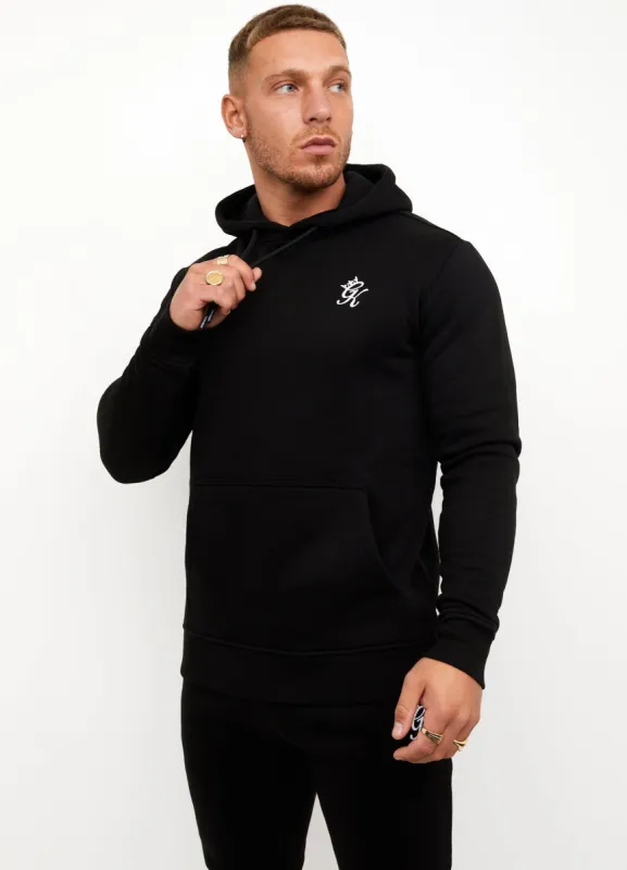 Gym King Fleece Hoodie – Black sold by The Gym King