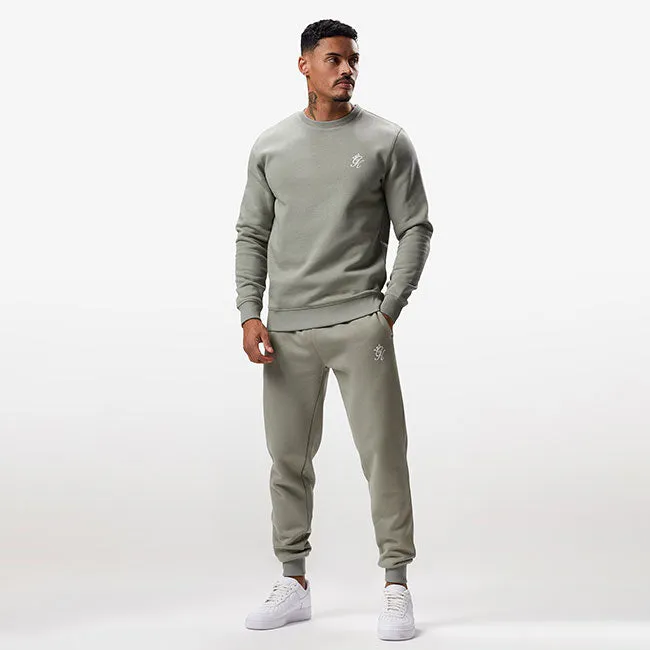 Gym King Fundamental Fleece Crew Tracksuit - Soft Khaki sold by The Gym King product image thumbnail 2