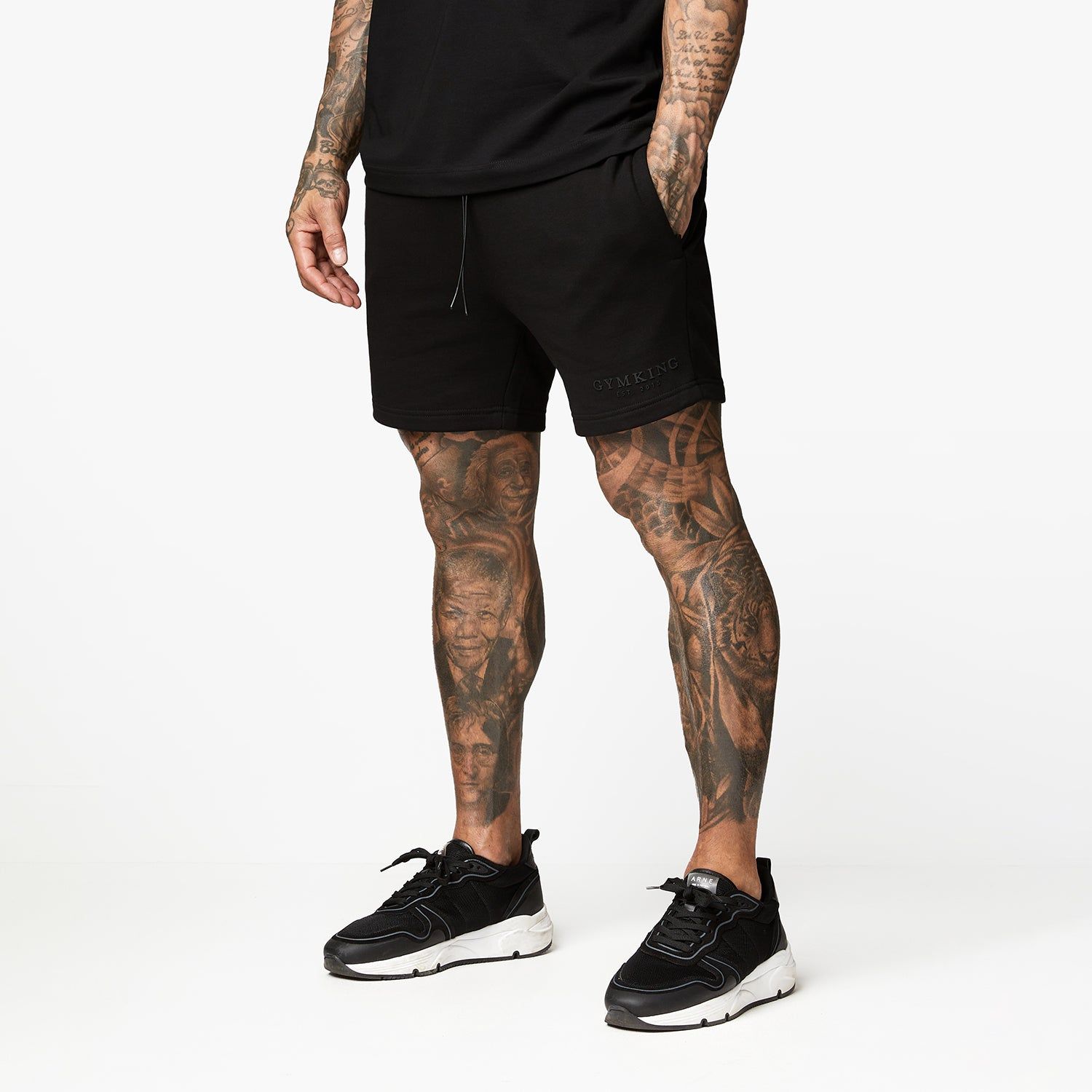 Gym King Est. Legacy Short - Black sold by The Gym King product image thumbnail 2