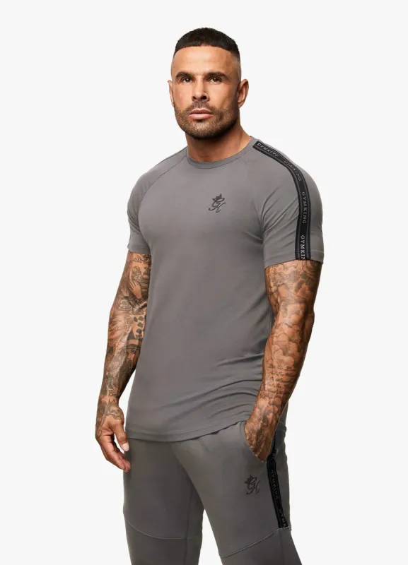 Gym King Premium Taped Tee - Grey sold by The Gym King