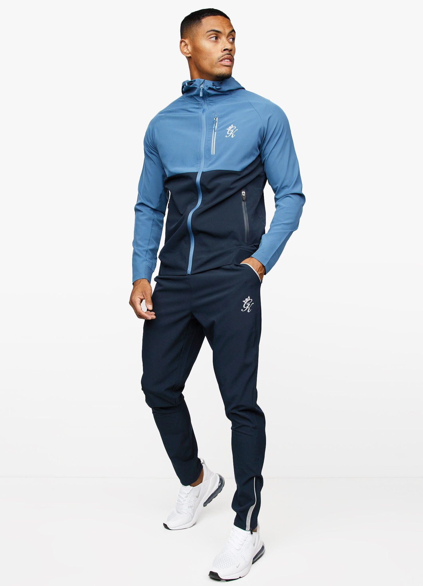 Gym King Impact Pant - Thunderbolt Blue/Navy sold by The Gym King product image thumbnail 4