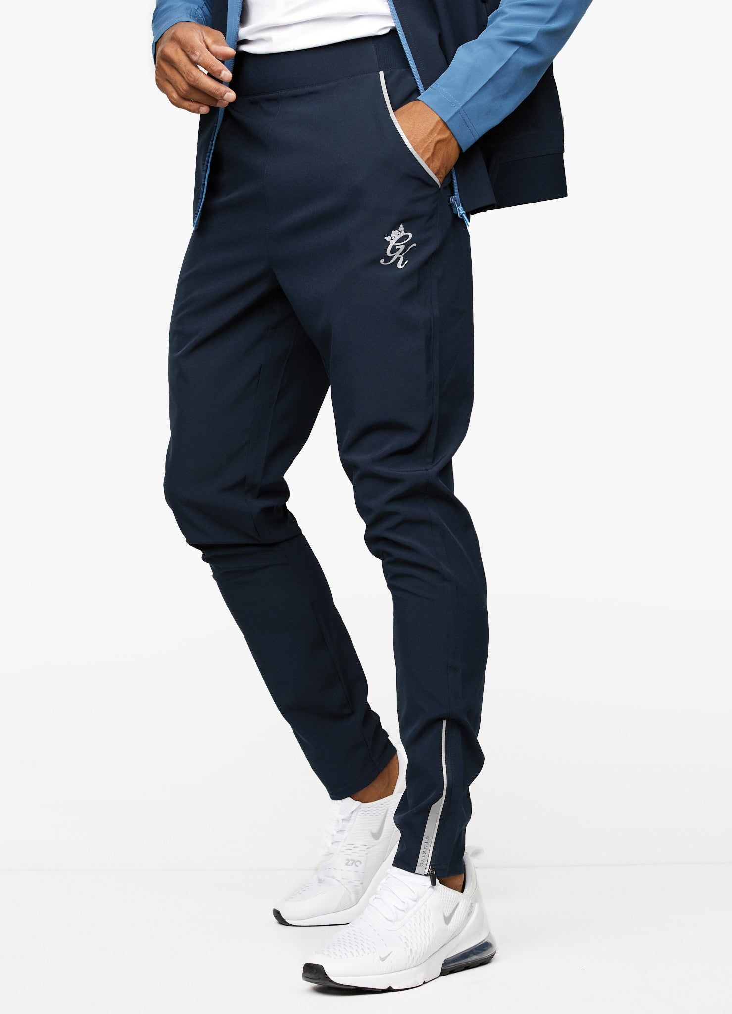 Gym King Impact Pant - Thunderbolt Blue/Navy sold by The Gym King