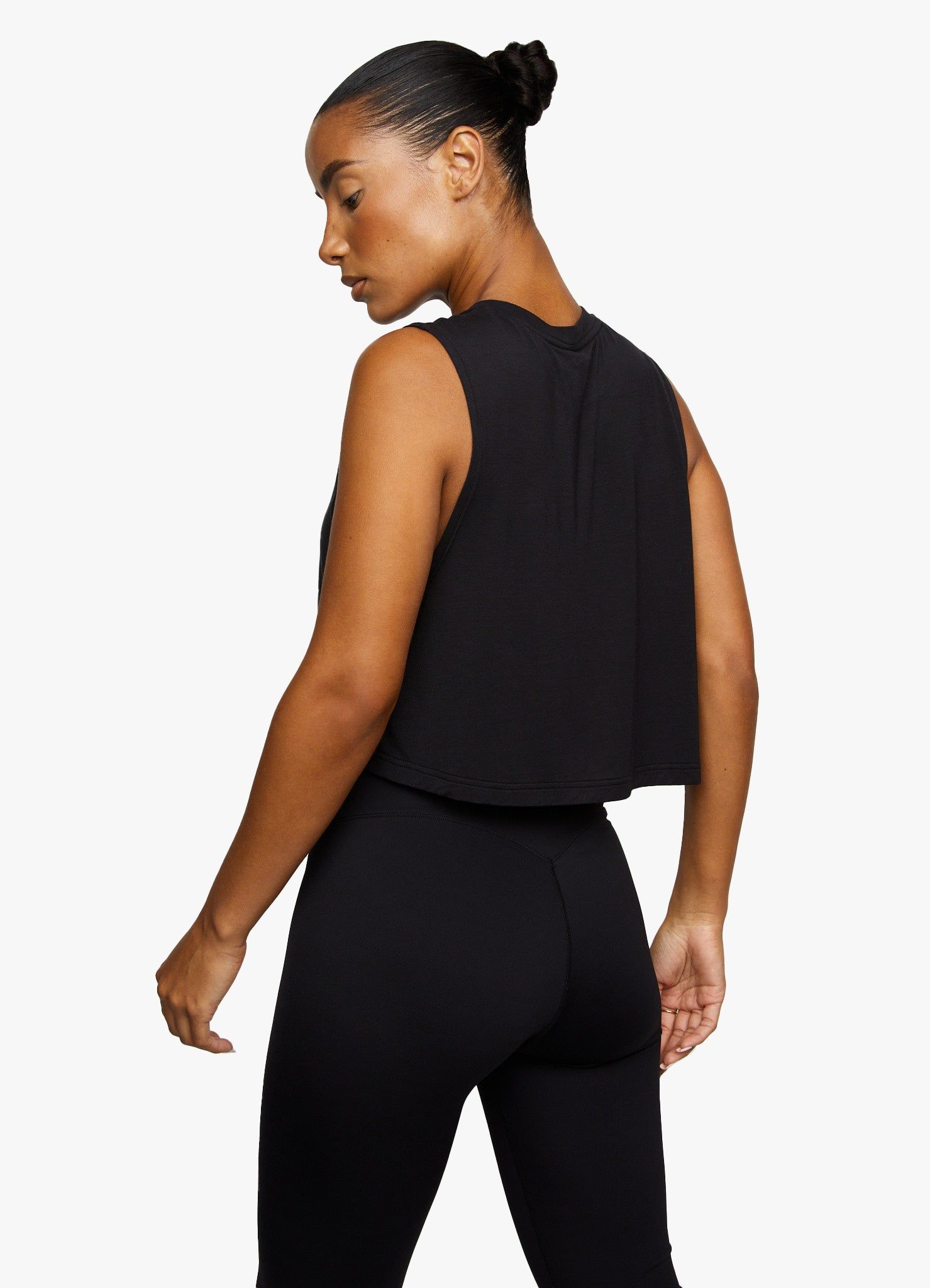 Gym King Crop Vest - Black sold by The Gym King product image thumbnail 3