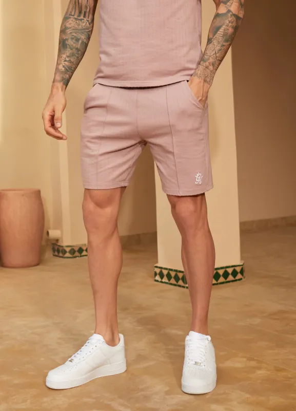 Gym King Riviera Signature Short - Dusky Pink sold by The Gym King