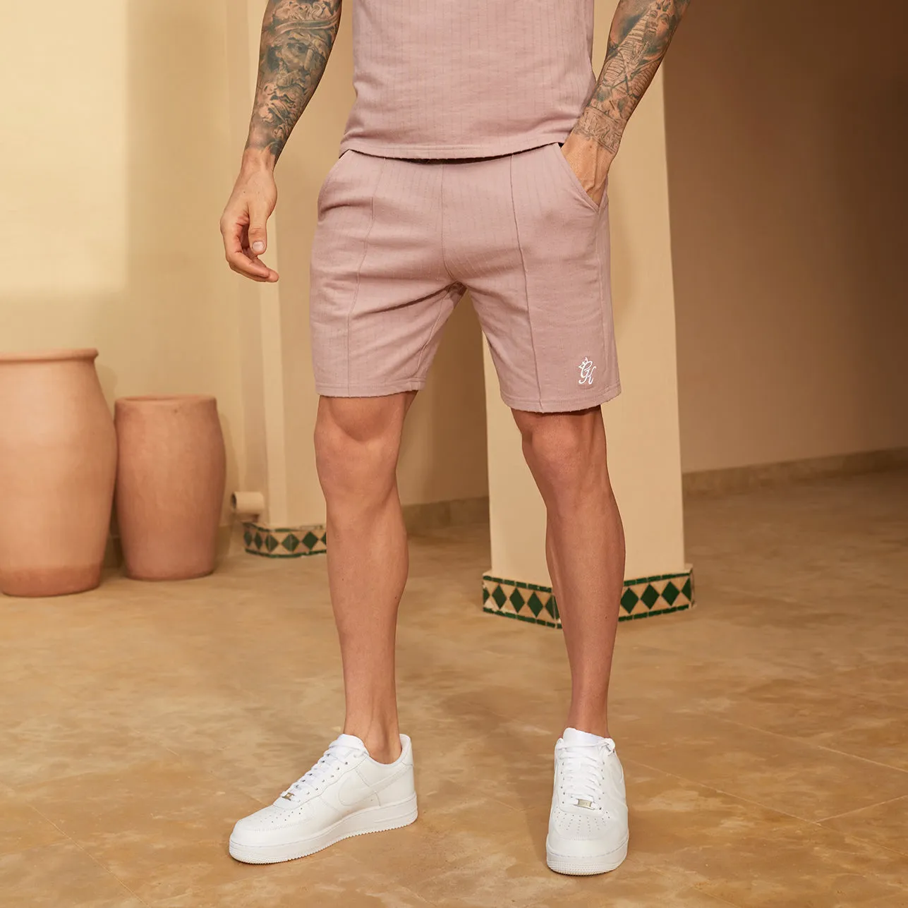 Gym King Riviera Signature Short - Dusky Pink sold by The Gym King product image thumbnail 2