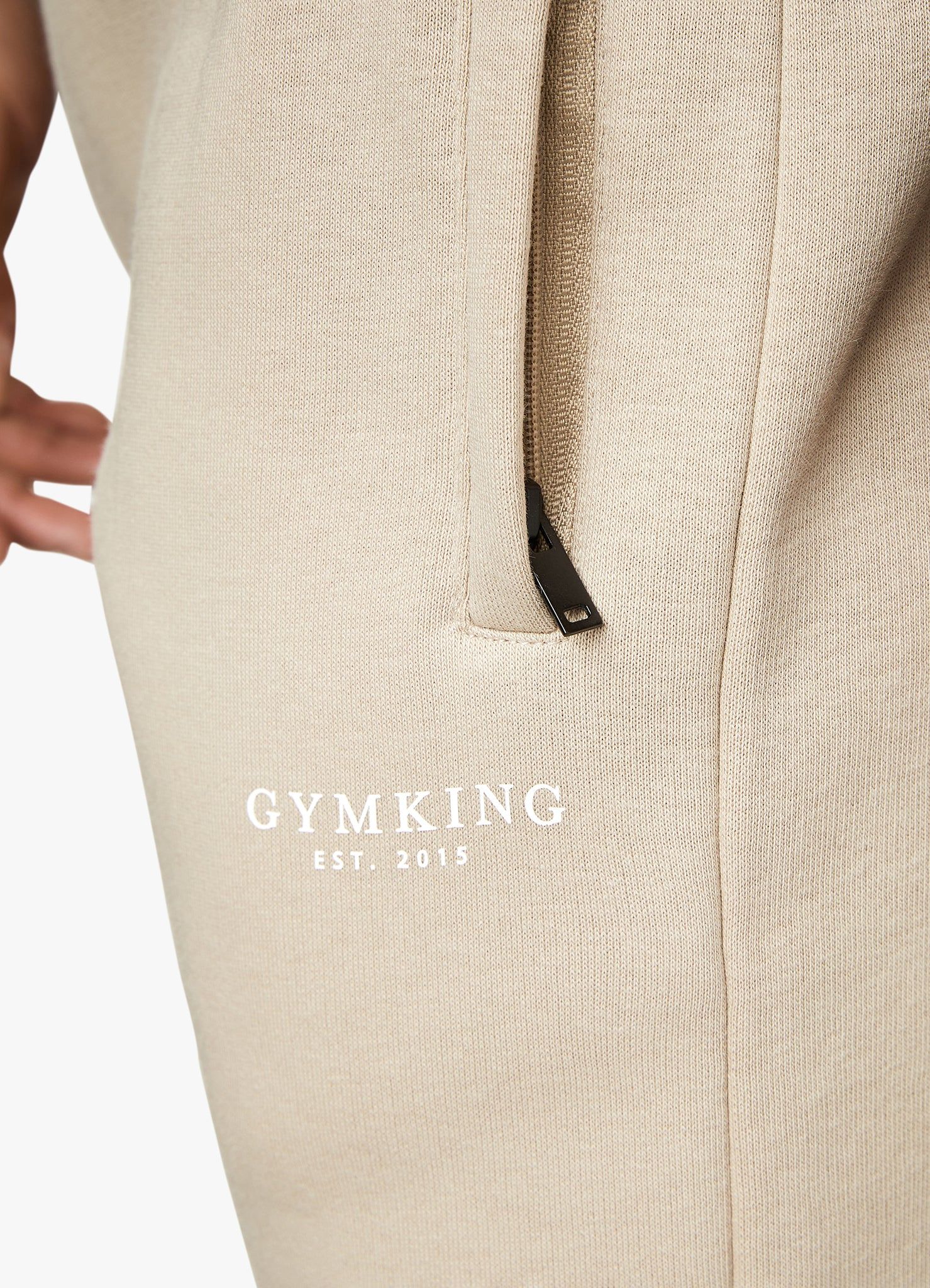 Gym King Established Jogger - Sandstone sold by The Gym King product image thumbnail 5