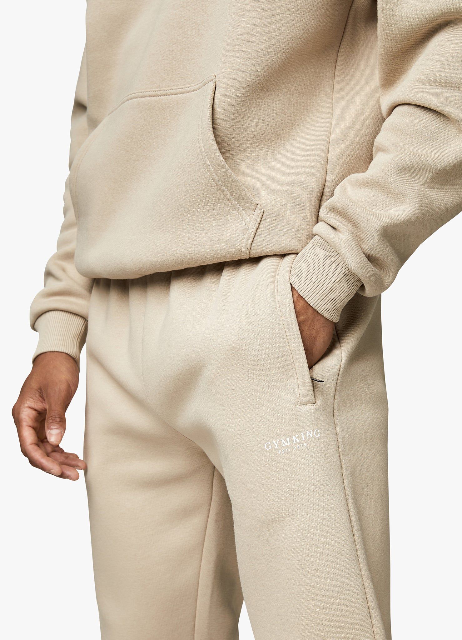 Gym King Established Jogger - Sandstone sold by The Gym King product image thumbnail 3