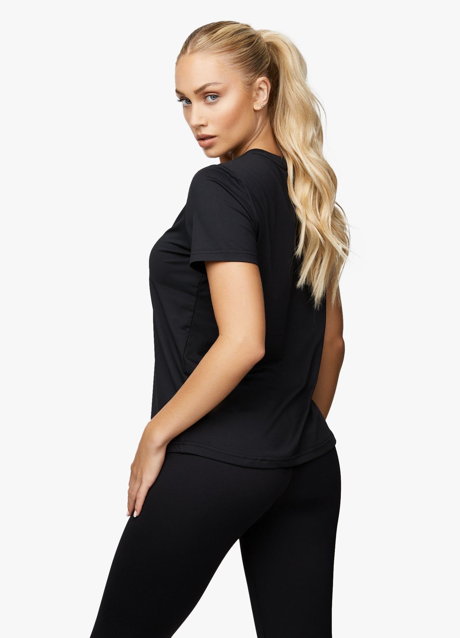 Gym King Pro Logo Tee - Black/Rose Gold sold by The Gym King product image thumbnail 4