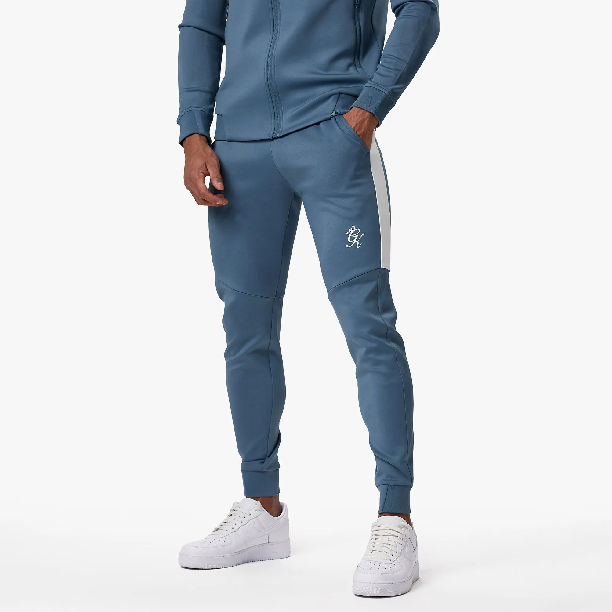 Gym King Core Plus Poly Jogger - Smoke Blue sold by The Gym King product image thumbnail 2