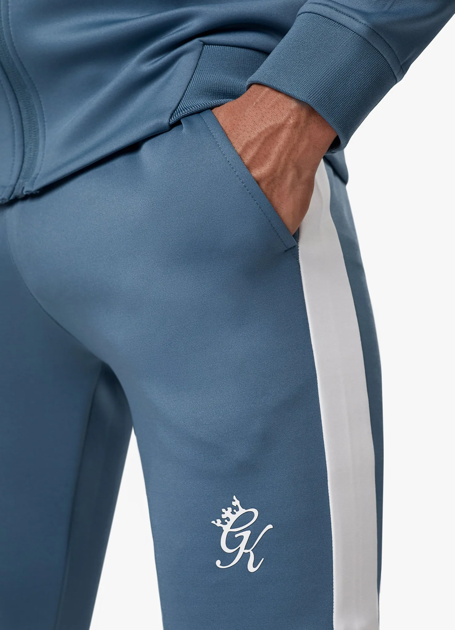 Gym King Core Plus Poly Jogger - Smoke Blue sold by The Gym King product image thumbnail 4